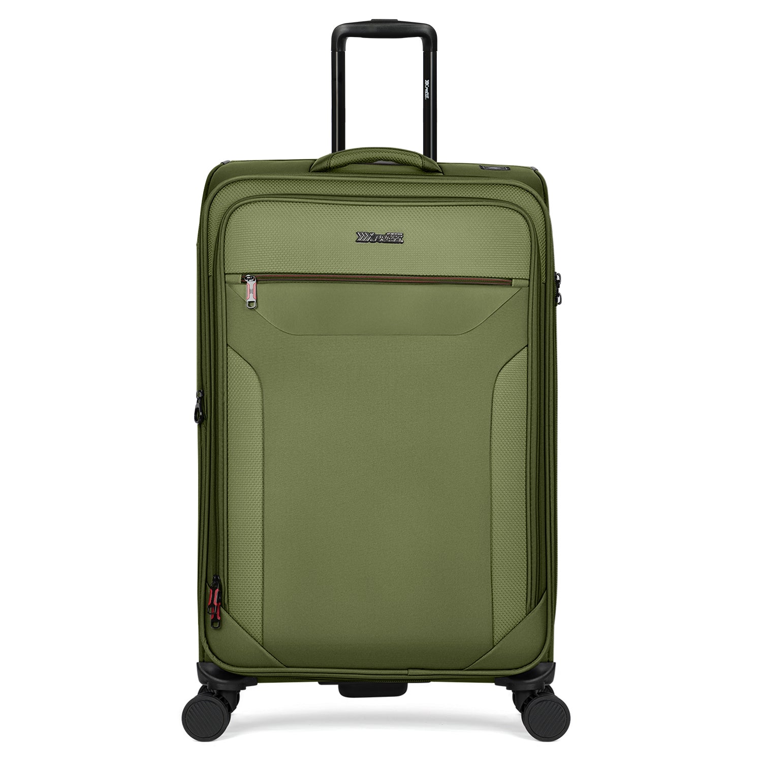 New York XPress WD-8817 Single Suitcase 20''/26''/30'',Lightweight Carry-On Suitcase with Spinner Wheels and TSA LOCK,Upright Softshell Luggage