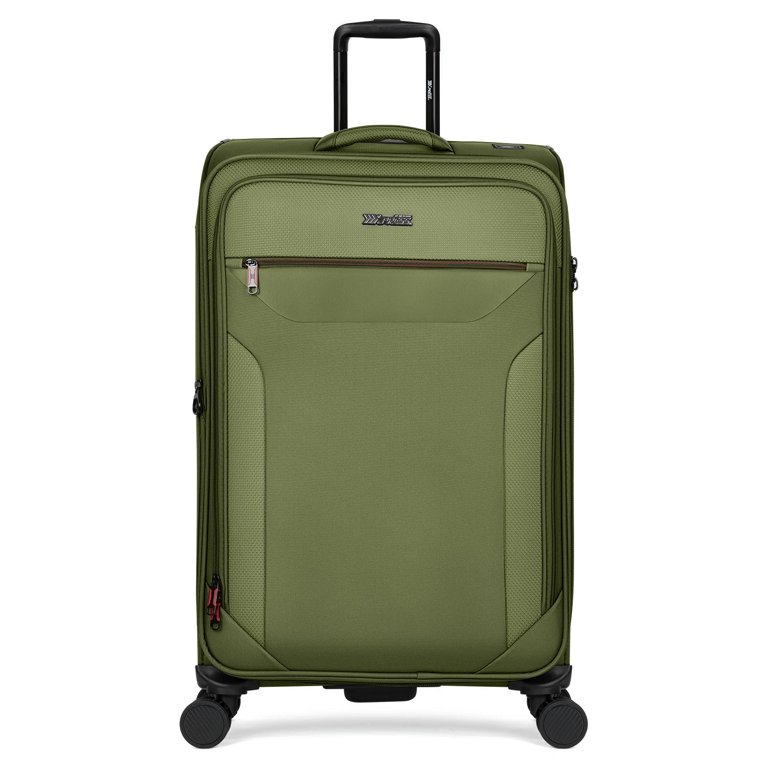 New York XPress WD-8817 Single Suitcase 20''/26''/30'',Lightweight Carry-On Suitcase with Spinner Wheels and TSA LOCK,Upright Softshell Luggage
