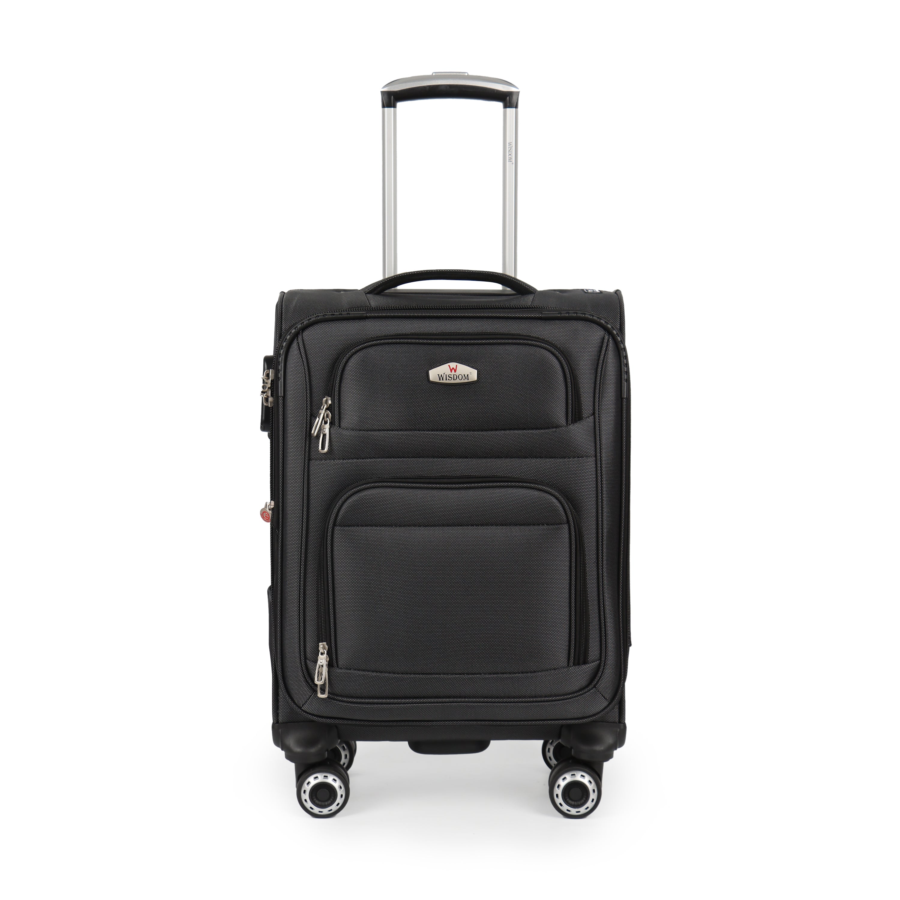 New York XPress WD-1622,20 inch Carry on Luggage,26in/30in Softside Suitcase with Combination LOCK,Expandable Luggage,Lightweight Rolling Suitcases