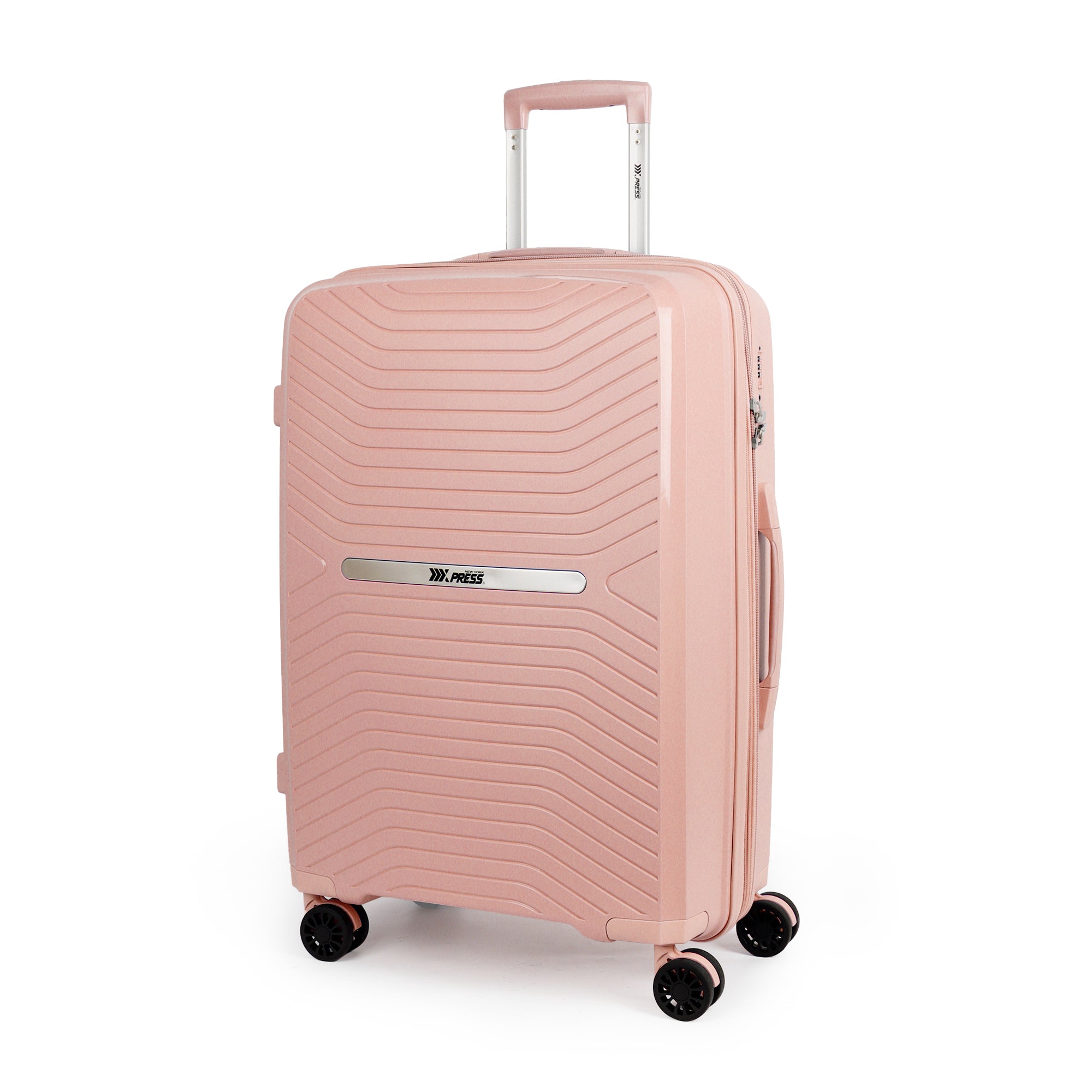 New York XPress 13804,3 Piece Luggage Set w/TSA LOCK,PC Hardside Suitcase Set w/Double Spinner Wheels,Expandable 20%,Luggage Sets,Lightweight Rolling Suitcase for Men/Women(20in/25in/29in)