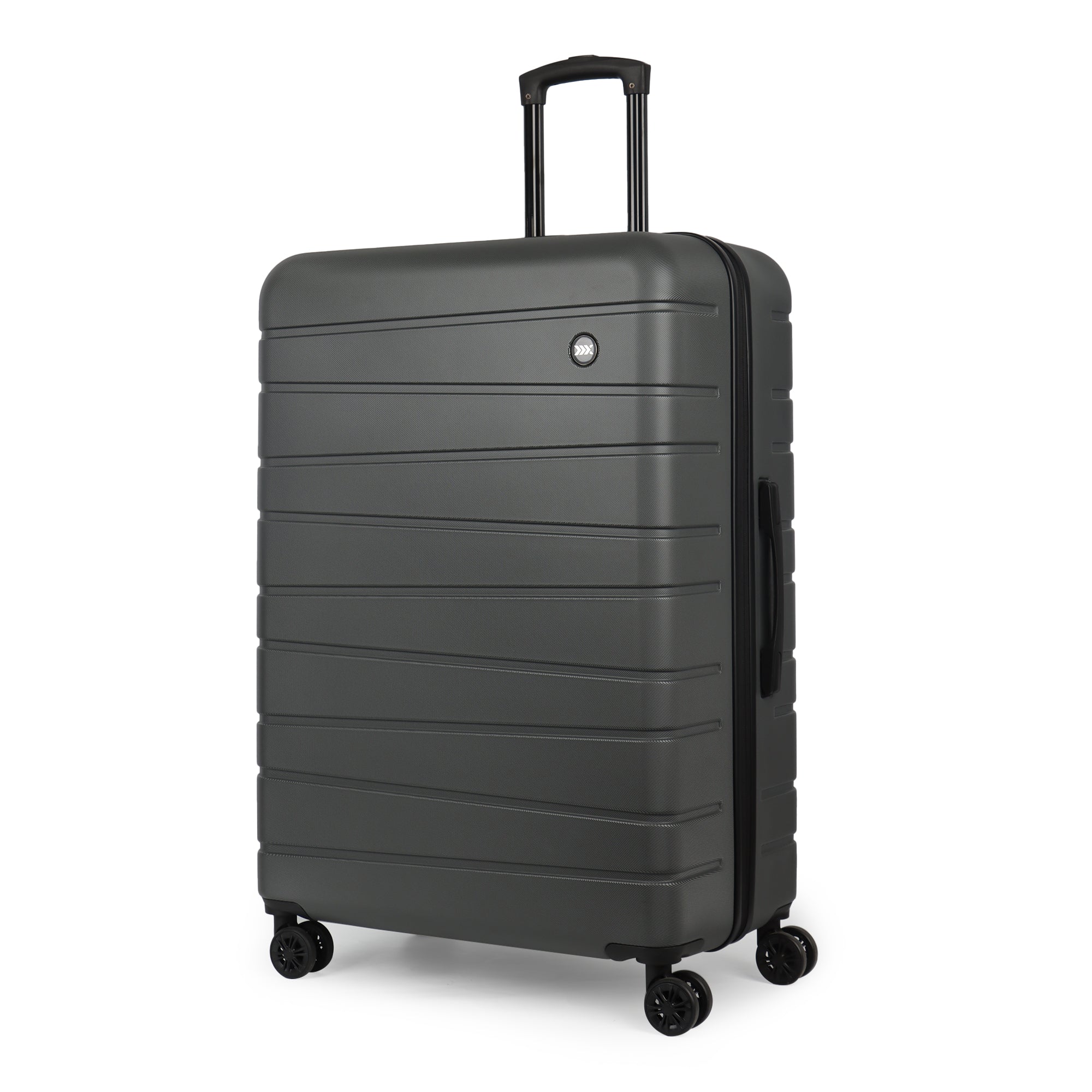 New York XPress 2538 2-PC (16/30in) ABS Hardshell Spinner, No LOCK (Keyhole), Scratch-Resistant, Lightweight Durable for Men/Women
