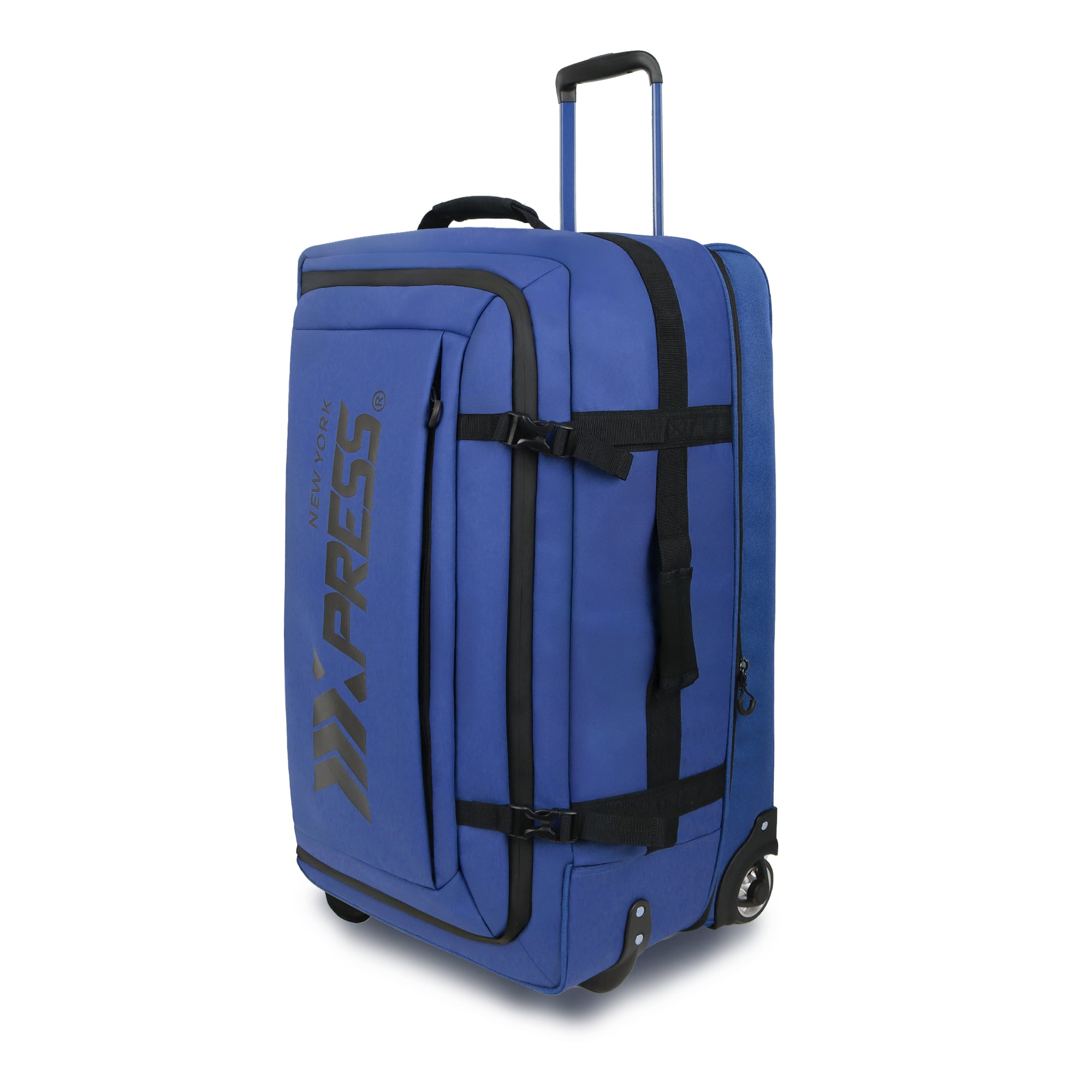 New York XPress TA-069-20'' Rolling Duffle Bag w/Wheels,26in/30in Rolling Duffle Bag w/Handle,Carry on Luggage Travel Duffle Bags for Man Women