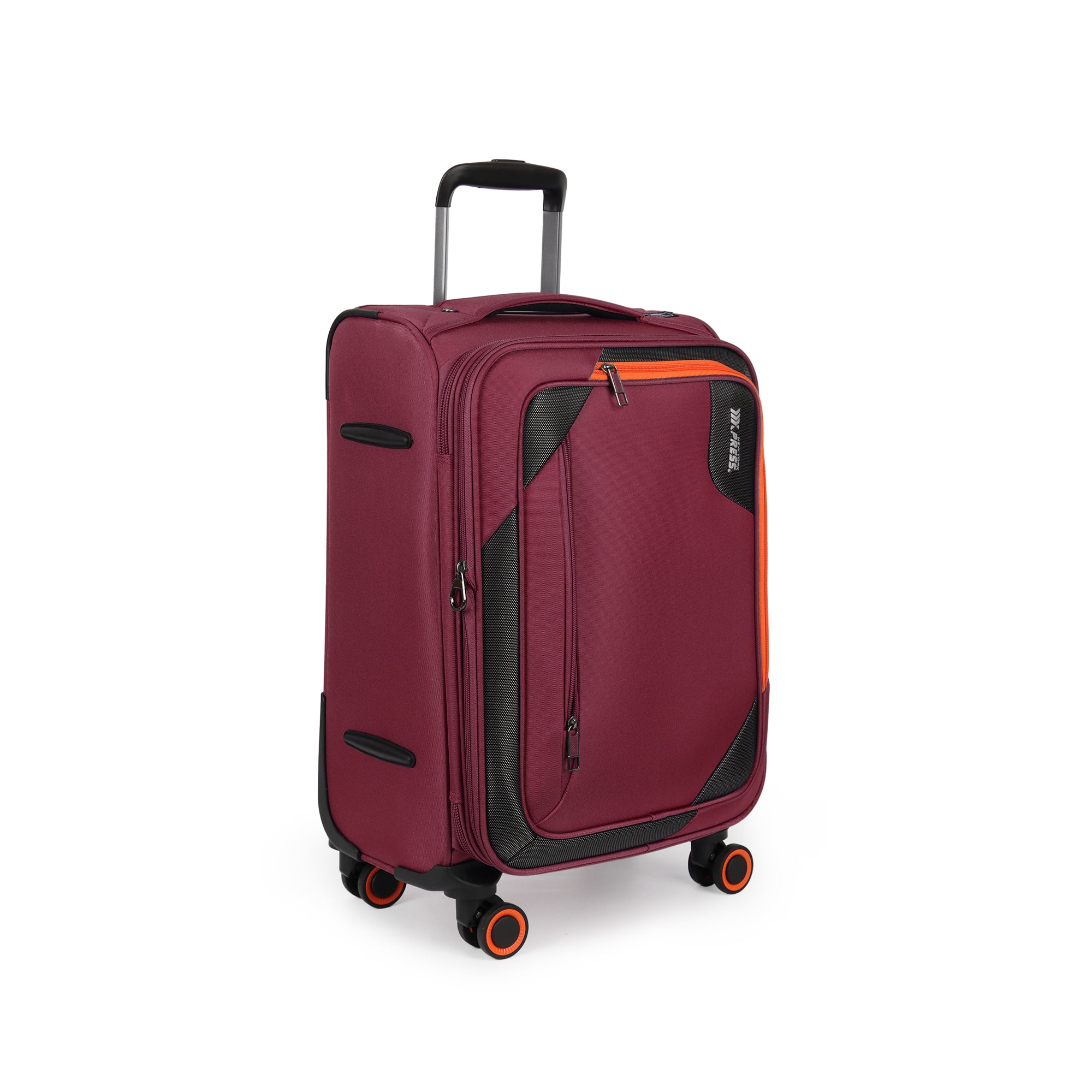 New York XPress WD-8818 Single Suitcase 20''/26''/30'',Softside Suitcase with TSA LOCK,Expandable 20% Luggage with Spinner Wheels,Tear-Resistant