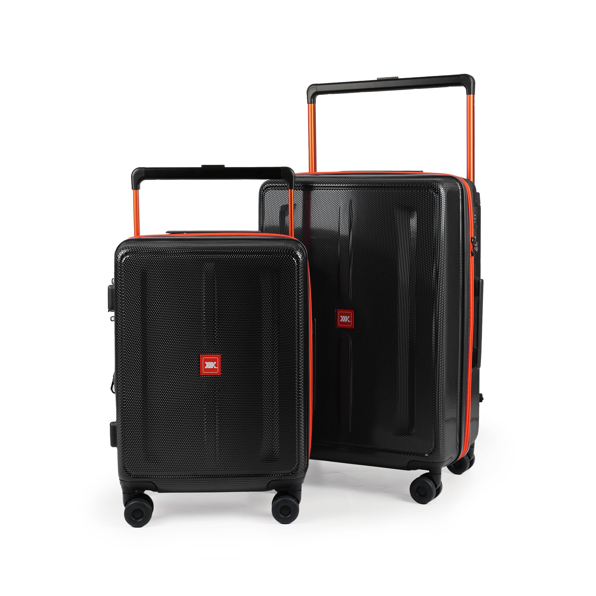 New York XPress LP-13803,3-Piece PC Hardshell Luggage, Expandable 20%, Spinner Wheels, TSA Lock, Wide Handle(20in/26in30in)