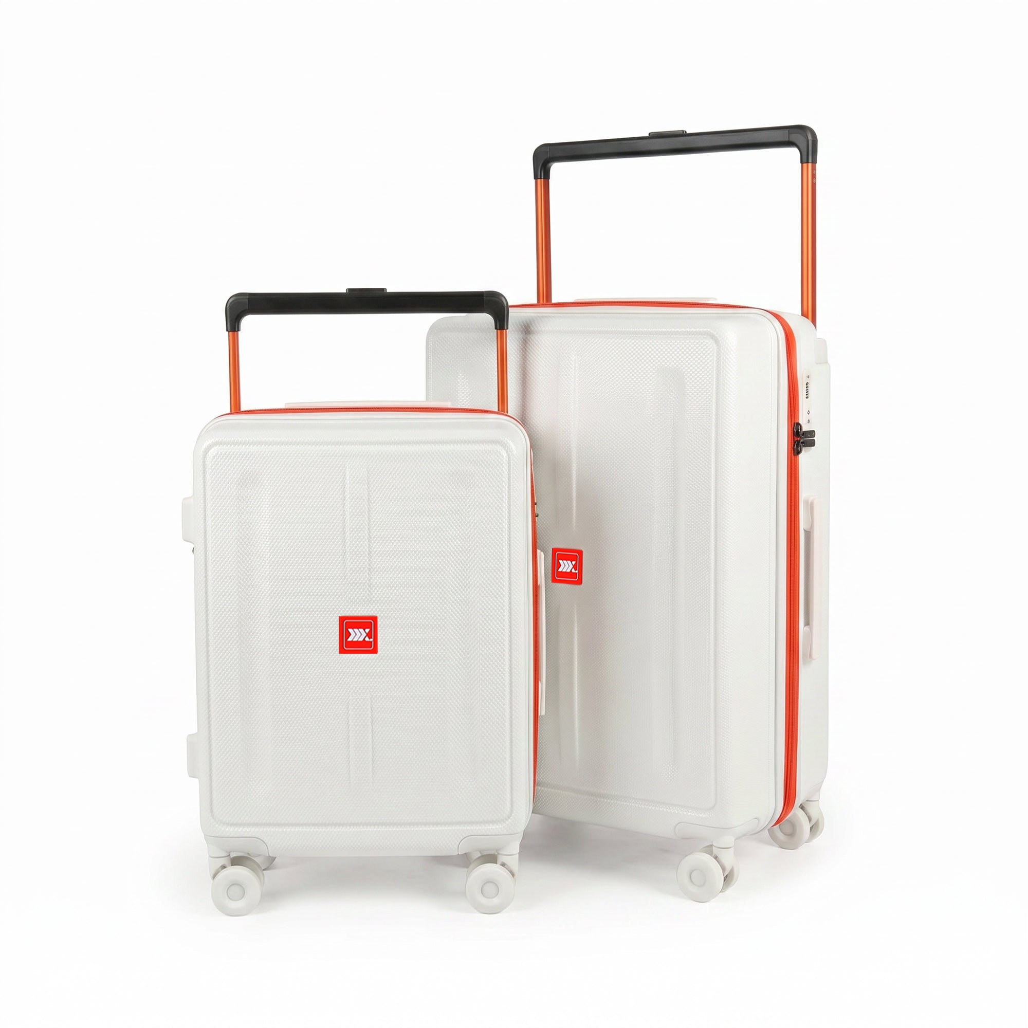 New York XPress LP-13803,3-Piece PC Hardshell Luggage, Expandable 20%, Spinner Wheels, TSA Lock, Wide Handle(20in/26in30in)