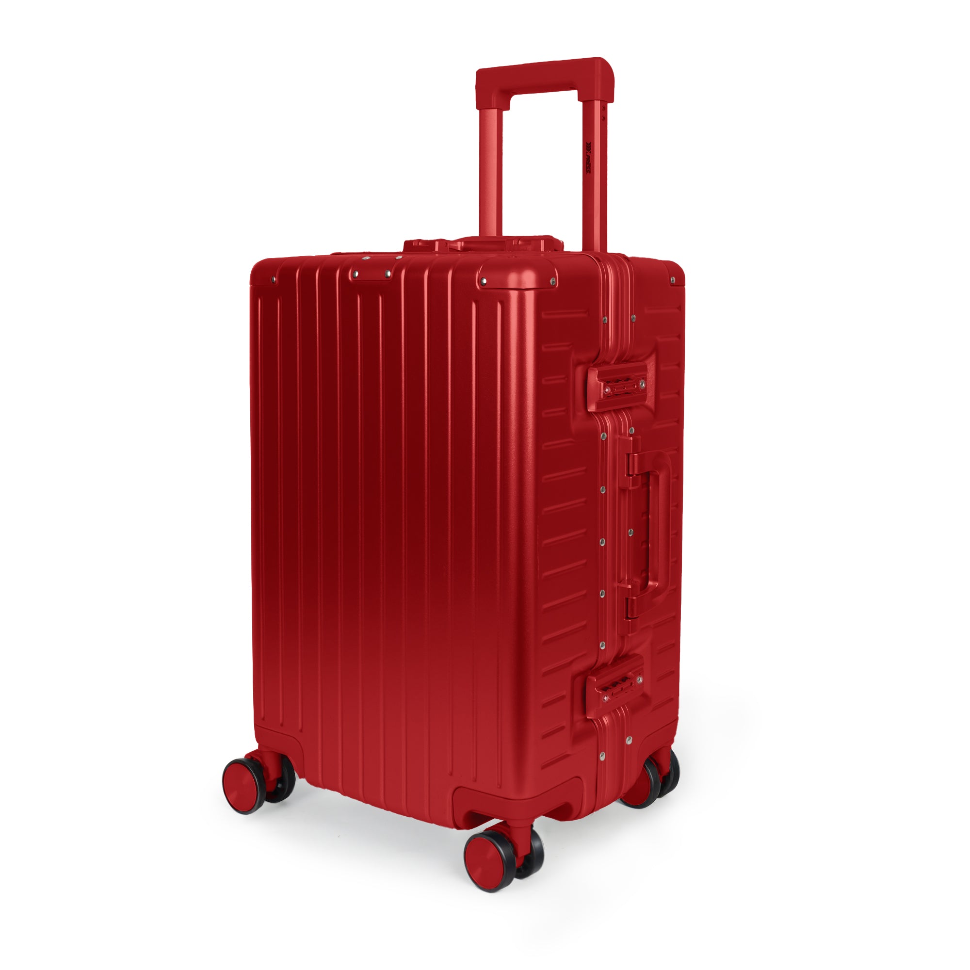NEW YORK XPRESS Zipperless Luggage AL-12501,20in/30in,Aluminum Frame w/TSA LOCK w/Spinner Wheels