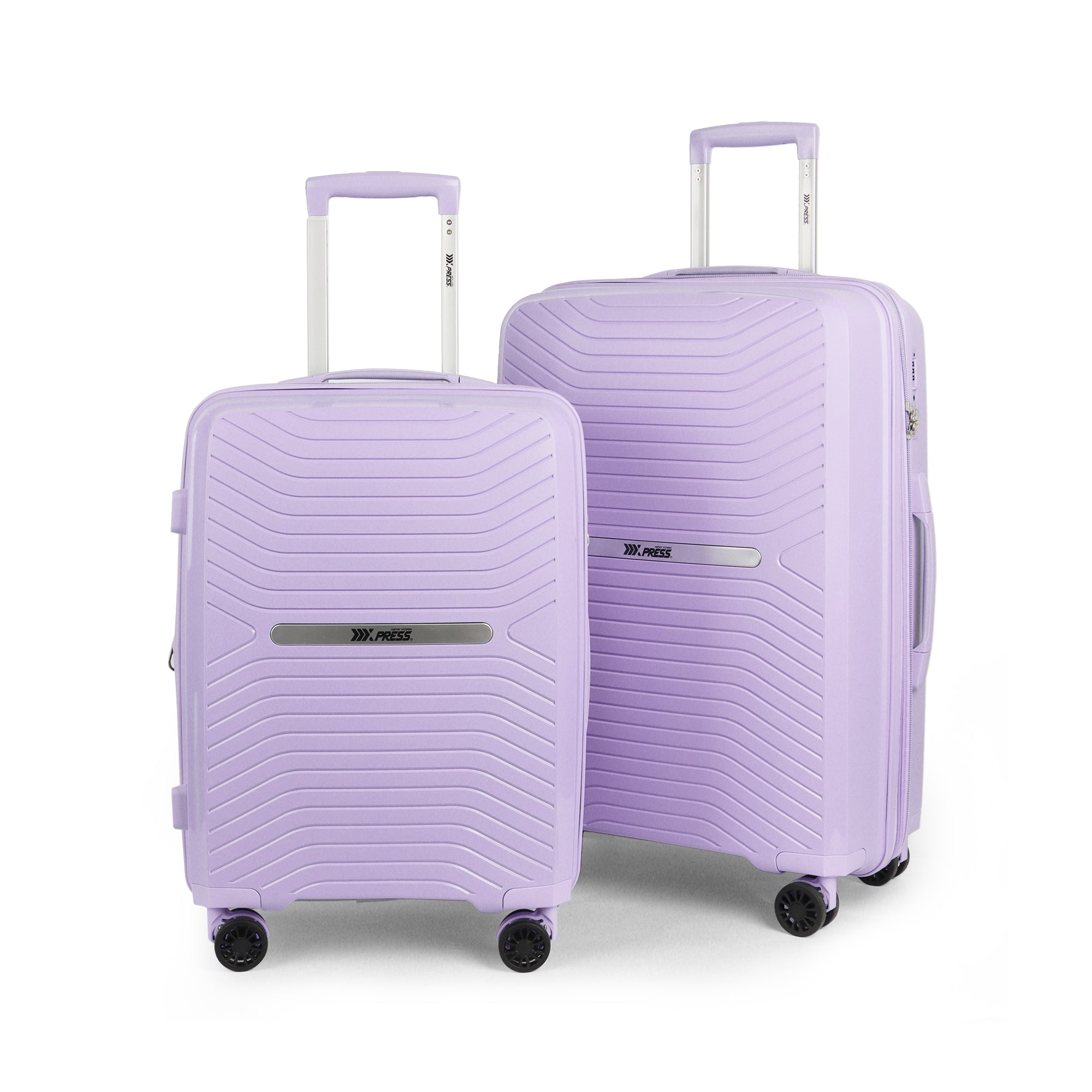 New York XPress 13804,3 Piece Luggage Set w/TSA LOCK,PC Hardside Suitcase Set w/Double Spinner Wheels,Expandable 20%,Luggage Sets,Lightweight Rolling Suitcase for Men/Women(20in/25in/29in)
