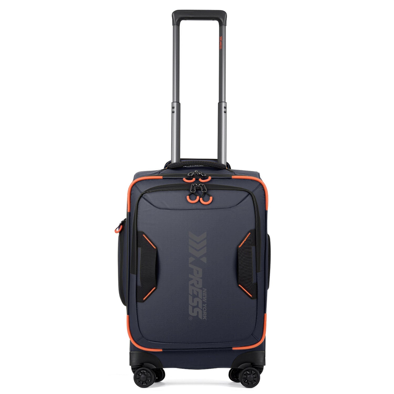 New York XPress TA-8353,20" Luggage, 24in/28in Softside Suitcase w/Double Spinner Wheels, Waterproof,Lightweight Rolling Suitcases for Men/Women