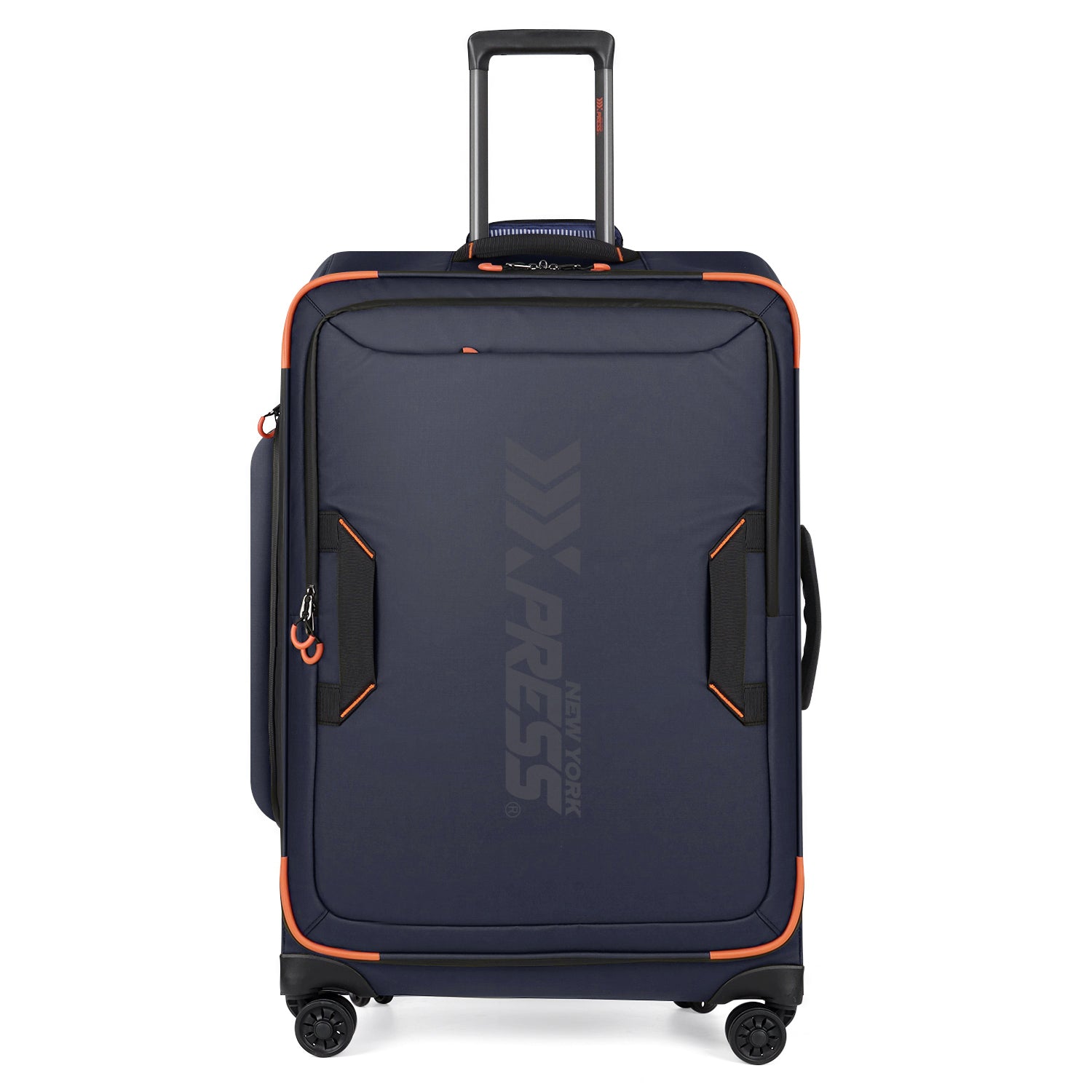 New York XPress TA-8353,20" Luggage, 24in/28in Softside Suitcase w/Double Spinner Wheels, Waterproof,Lightweight Rolling Suitcases for Men/Women