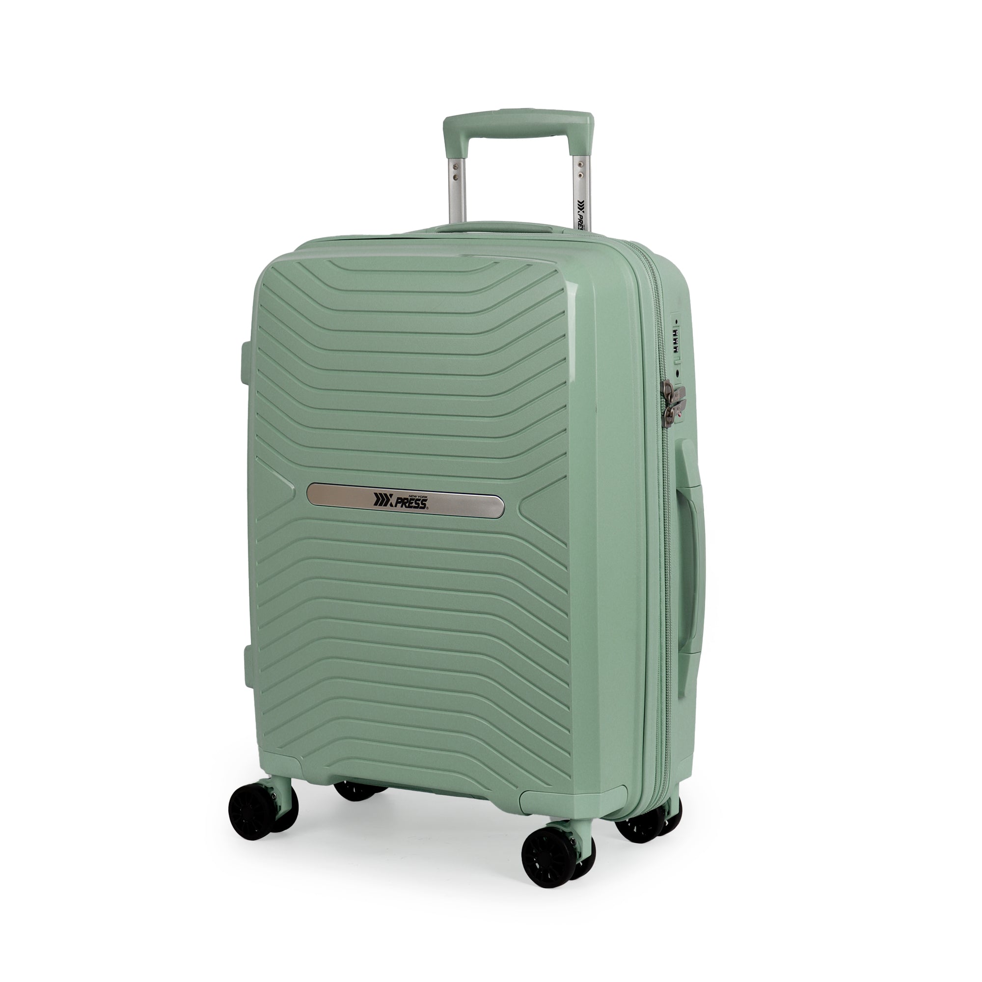 New York XPress 13804,3 Piece Luggage Set w/TSA LOCK,PC Hardside Suitcase Set w/Double Spinner Wheels,Expandable 20%,Luggage Sets,Lightweight Rolling Suitcase for Men/Women(20in/25in/29in)