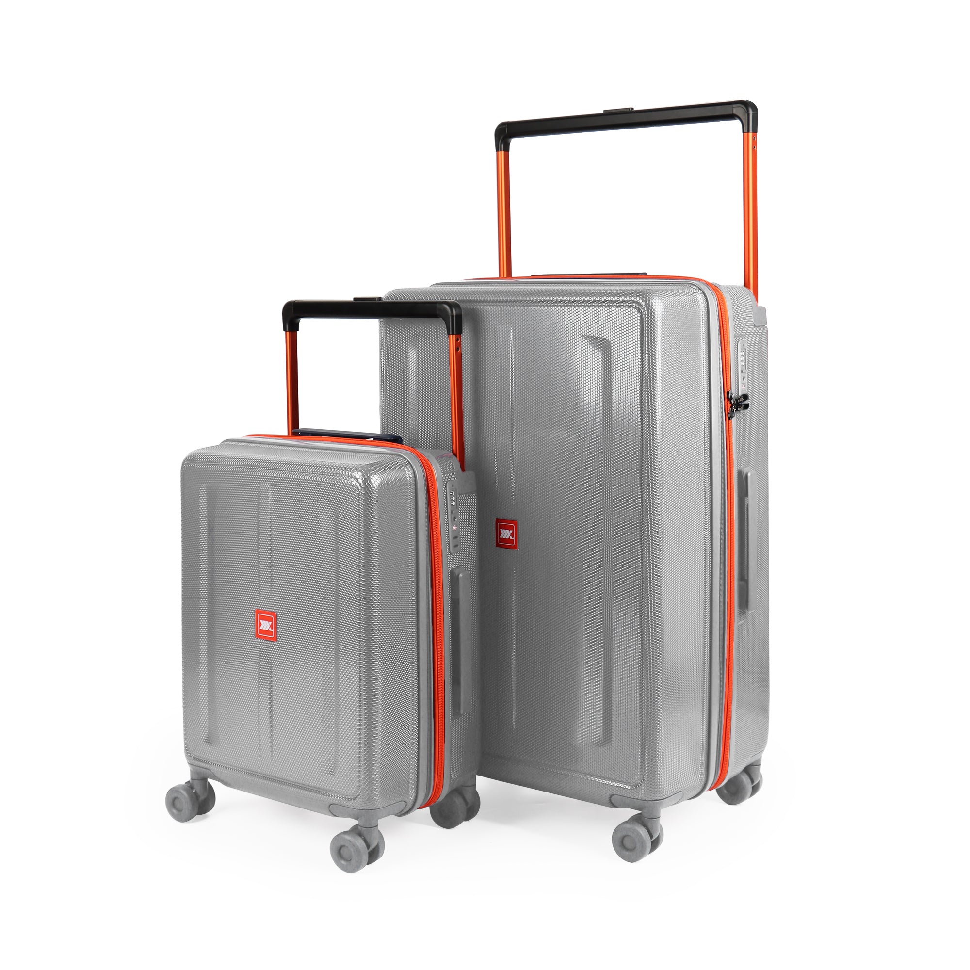 New York XPress LP-13803,3-Piece PC Hardshell Luggage, Expandable 20%, Spinner Wheels, TSA Lock, Wide Handle(20in/26in30in)