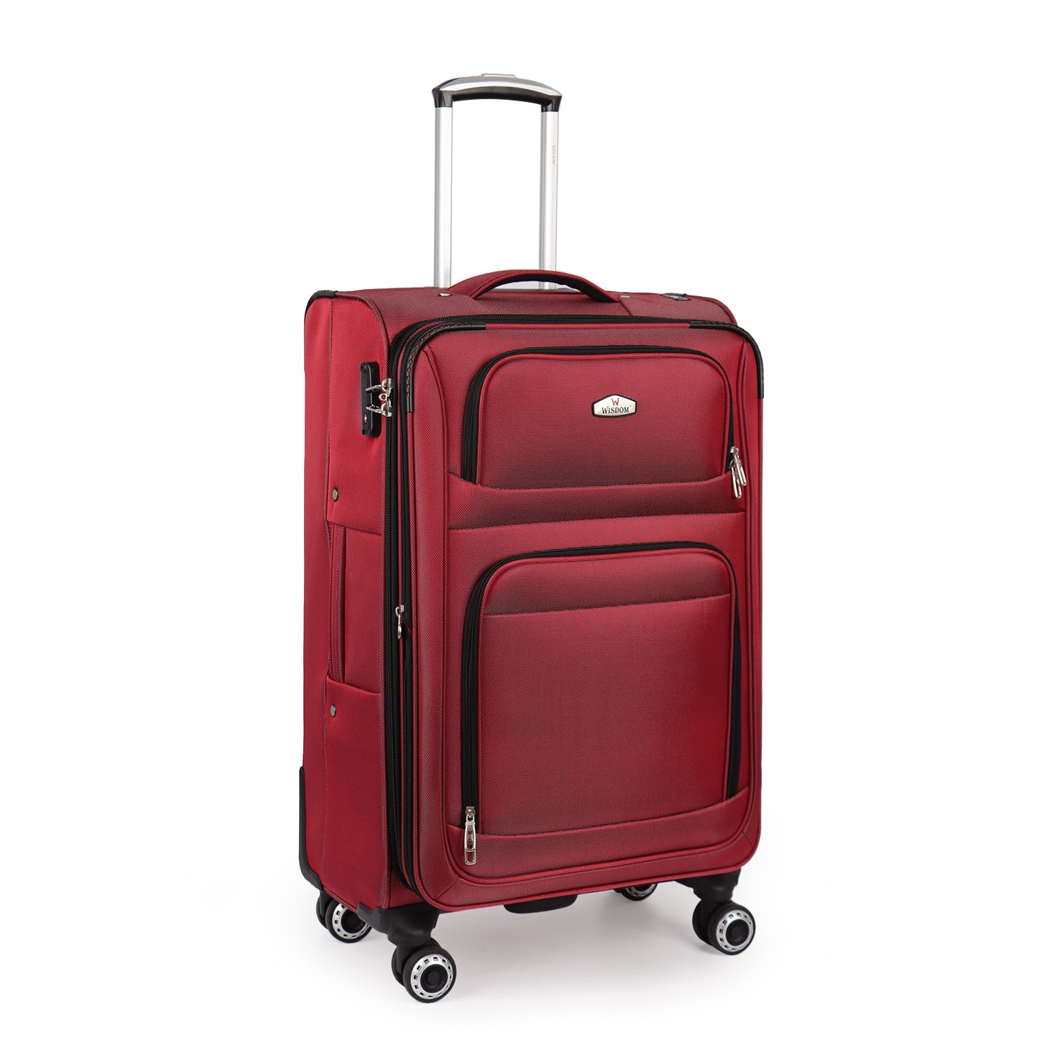 New York XPress WD-1622,20 inch Carry on Luggage,26in/30in Softside Suitcase with Combination LOCK,Expandable Luggage,Lightweight Rolling Suitcases