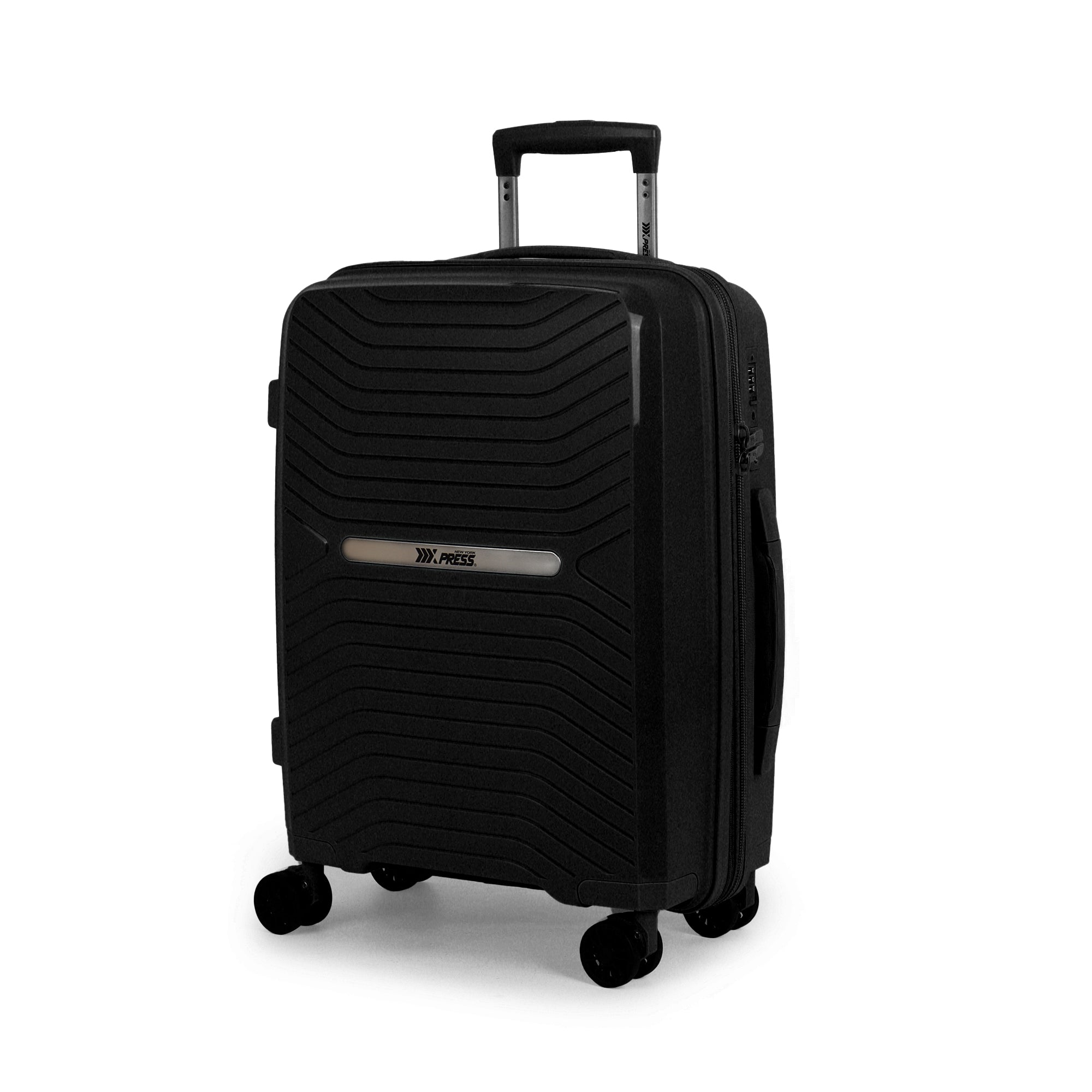 New York XPress 13804,3 Piece Luggage Set w/TSA LOCK,PC Hardside Suitcase Set w/Double Spinner Wheels,Expandable 20%,Luggage Sets,Lightweight Rolling Suitcase for Men/Women(20in/25in/29in)