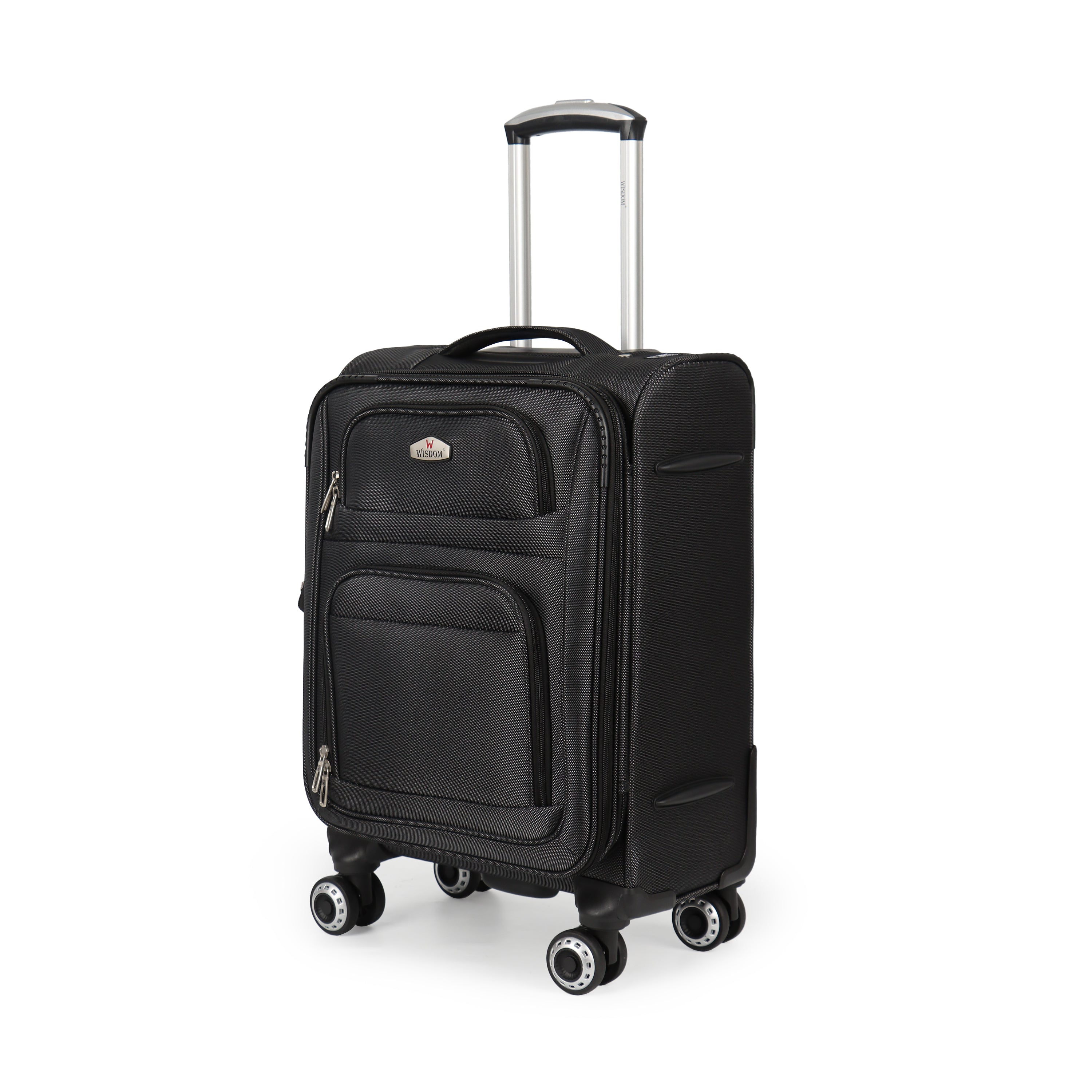 New York XPress WD-1622,20 inch Carry on Luggage,26in/30in Softside Suitcase with Combination LOCK,Expandable Luggage,Lightweight Rolling Suitcases