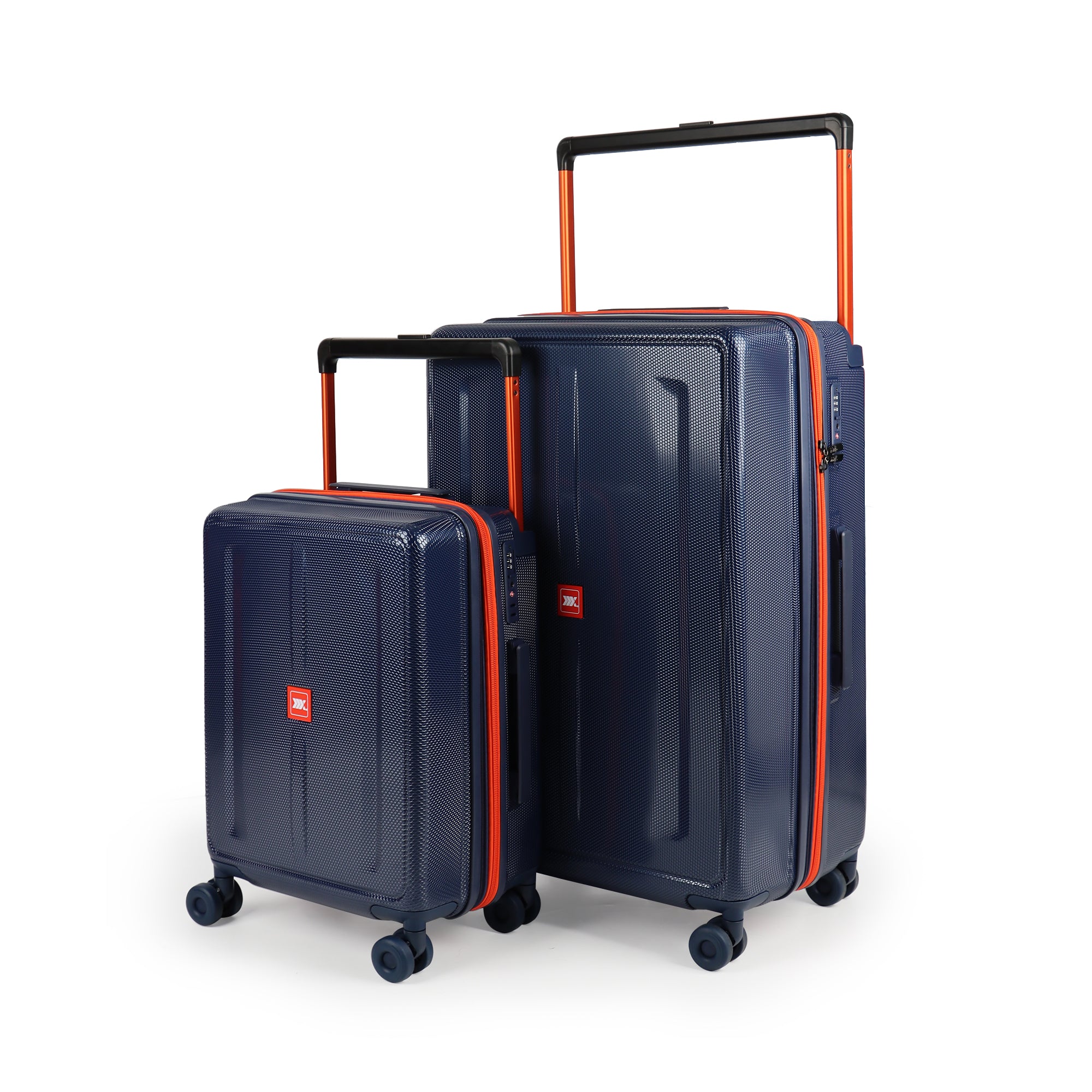 New York XPress LP-13803,3-Piece PC Hardshell Luggage, Expandable 20%, Spinner Wheels, TSA Lock, Wide Handle(20in/26in30in)