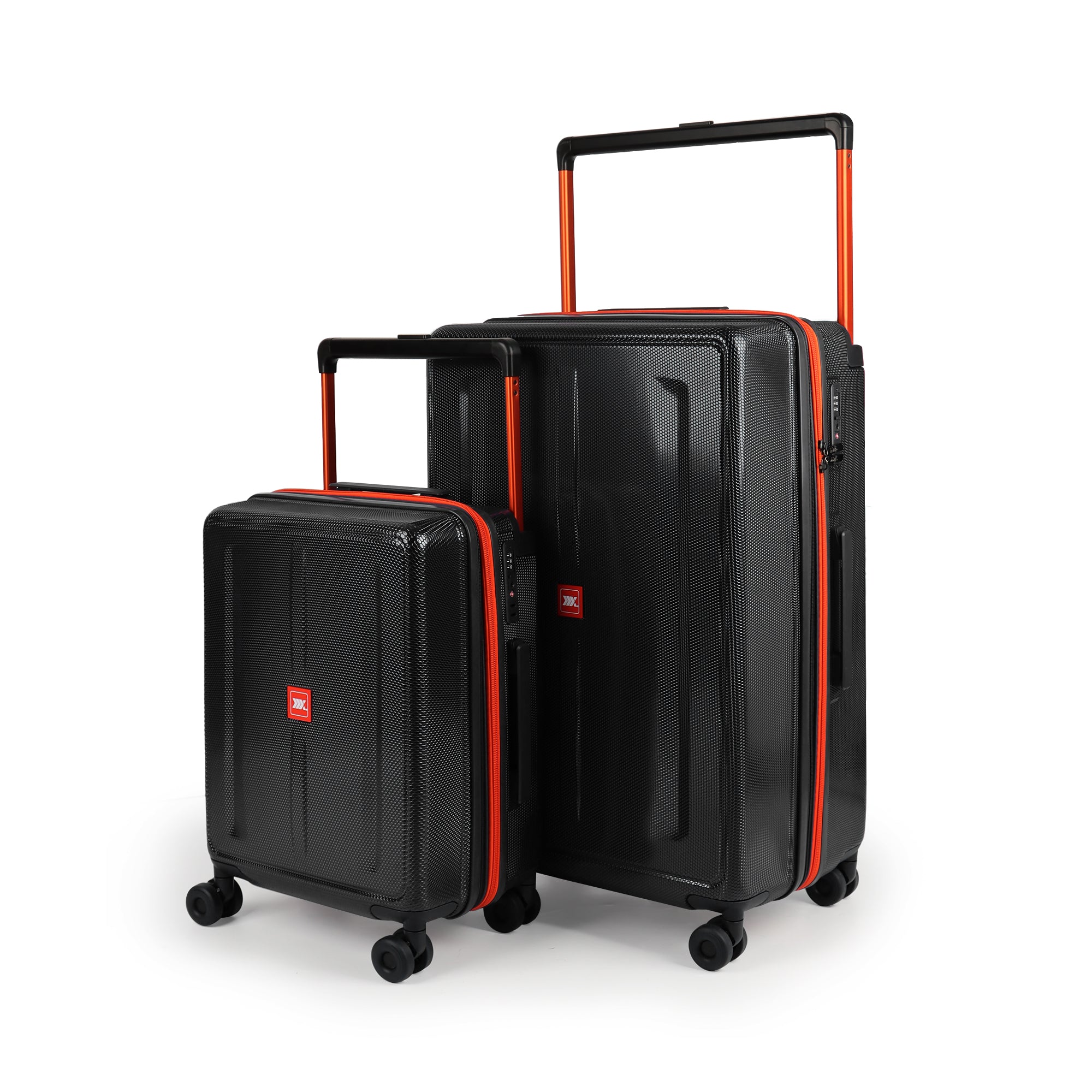 New York XPress LP-13803,3-Piece PC Hardshell Luggage, Expandable 20%, Spinner Wheels, TSA Lock, Wide Handle(20in/26in30in)