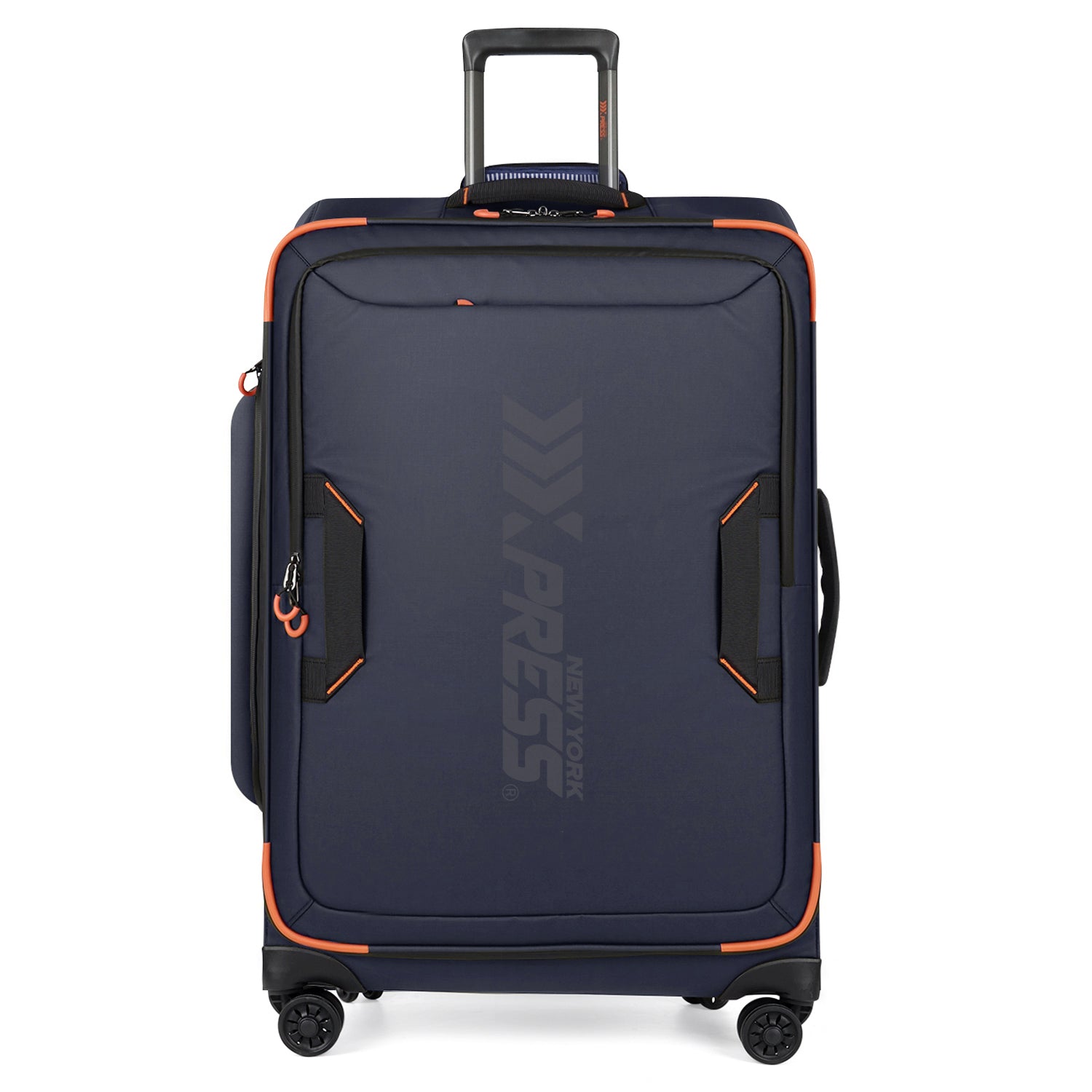 New York XPress TA-8353,20" Luggage, 24in/28in Softside Suitcase w/Double Spinner Wheels, Waterproof,Lightweight Rolling Suitcases for Men/Women