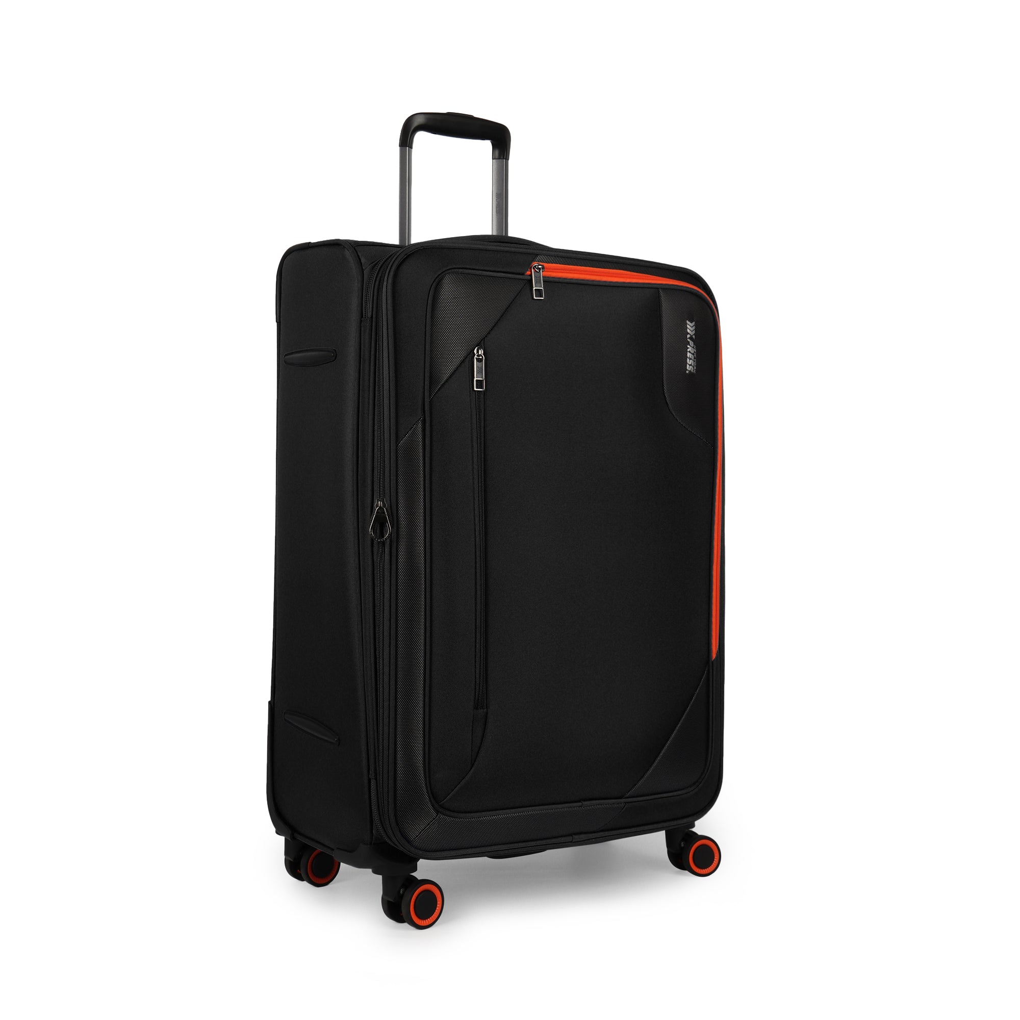 New York XPress WD-8818 Single Suitcase 20''/26''/30'',Softside Suitcase with TSA LOCK,Expandable 20% Luggage with Spinner Wheels,Tear-Resistant