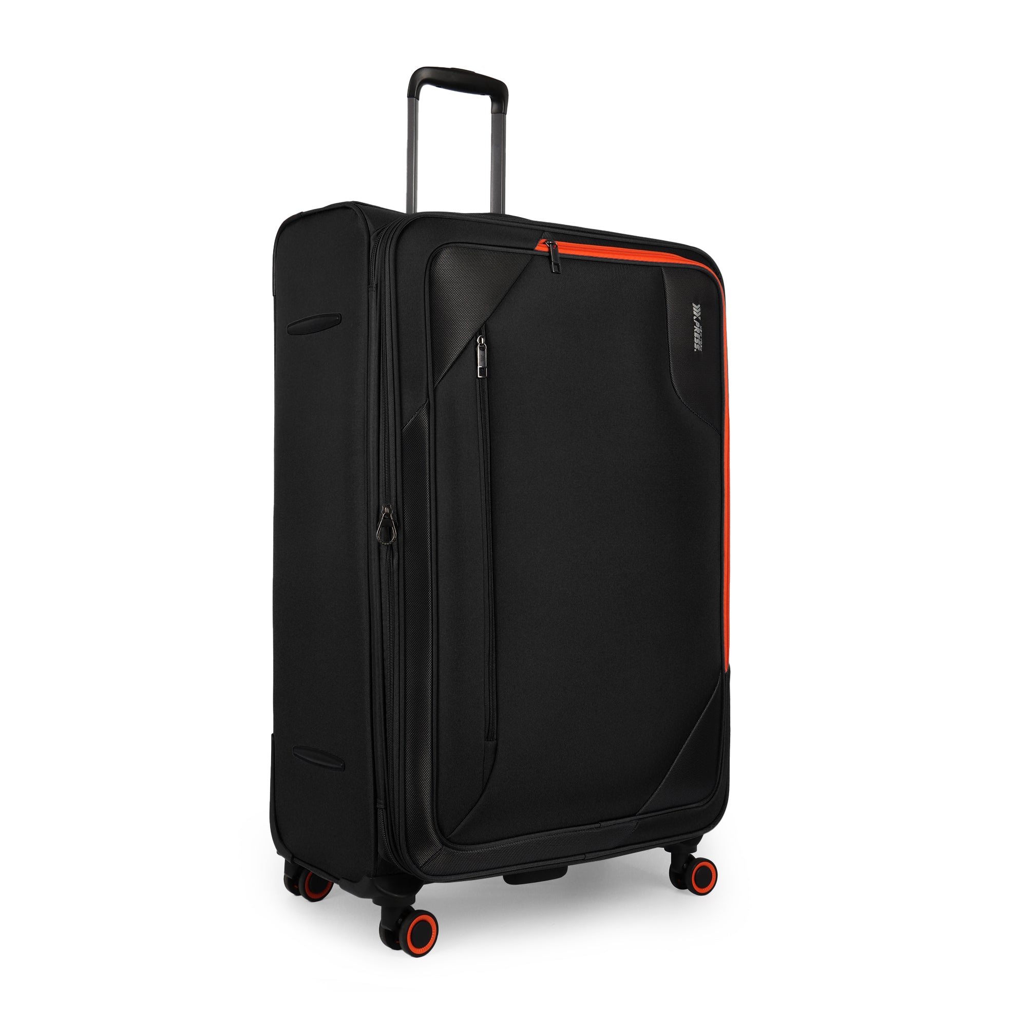 New York XPress WD-8818 Single Suitcase 20''/26''/30'',Softside Suitcase with TSA LOCK,Expandable 20% Luggage with Spinner Wheels,Tear-Resistant