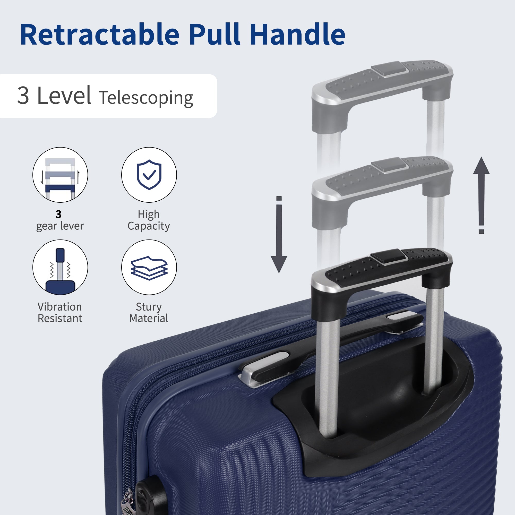 NEW YORK XPRESS WD-588-20" Hardside Carry-On Luggage for Airplane,Hardshell Suitcase with 8 Spinner Wheels