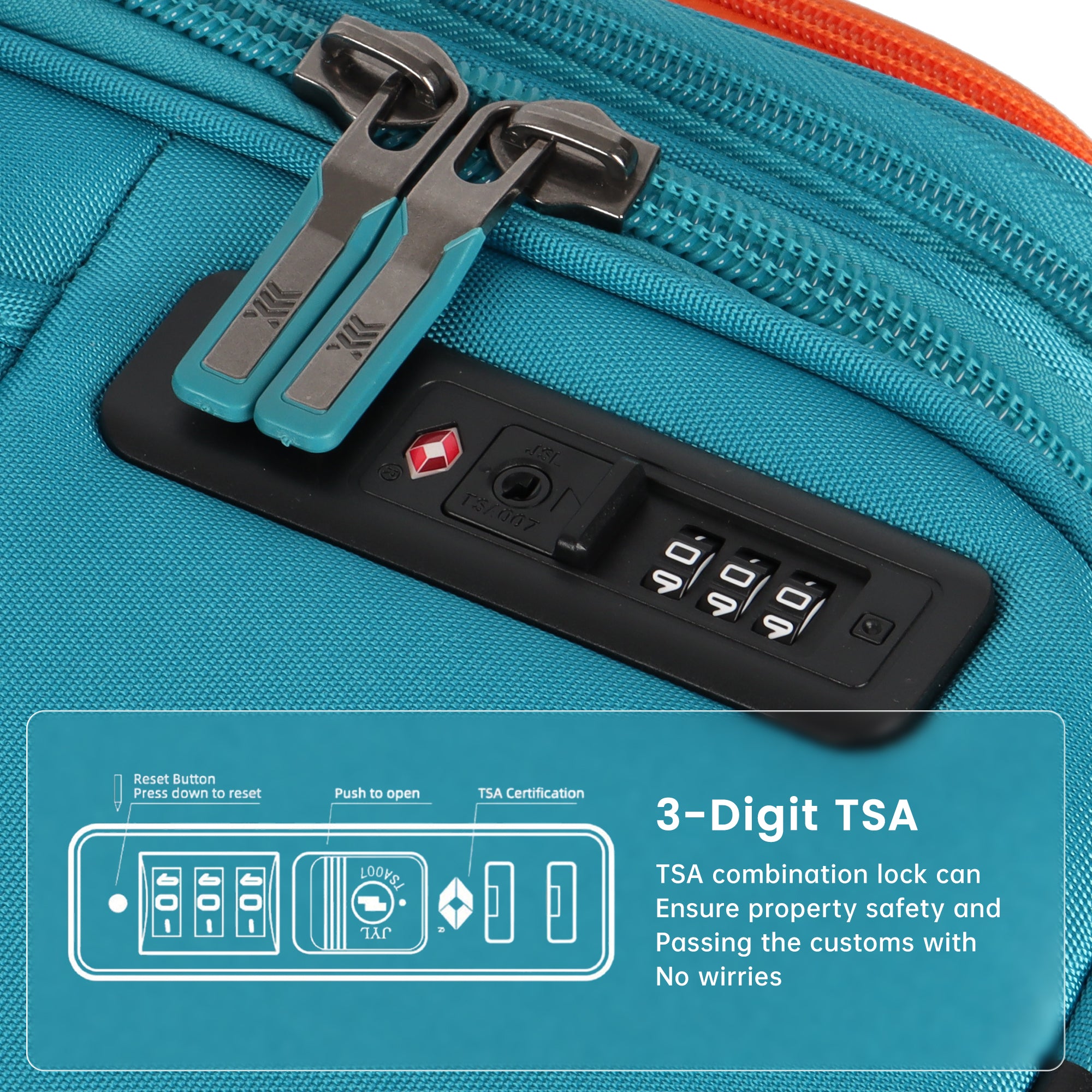 New York XPress WD-8818 Single Suitcase 20''/26''/30'',Softside Suitcase with TSA LOCK,Expandable 20% Luggage with Spinner Wheels,Tear-Resistant