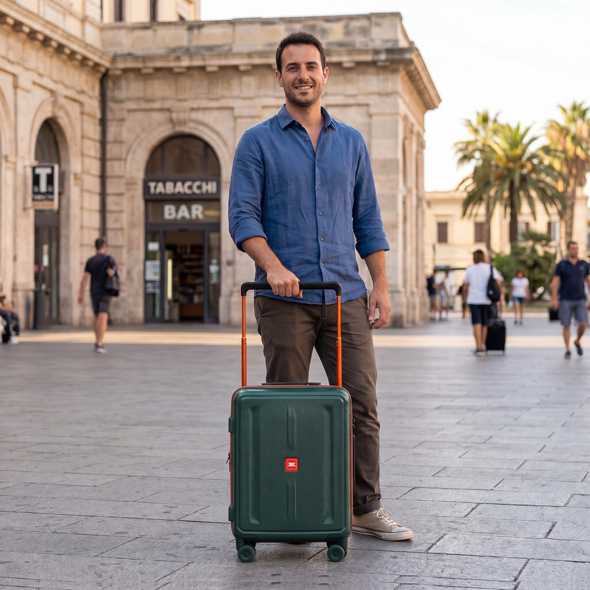 New York XPress LP-13803,3-Piece PC Hardshell Luggage, Expandable 20%, Spinner Wheels, TSA Lock, Wide Handle(20in/26in30in)