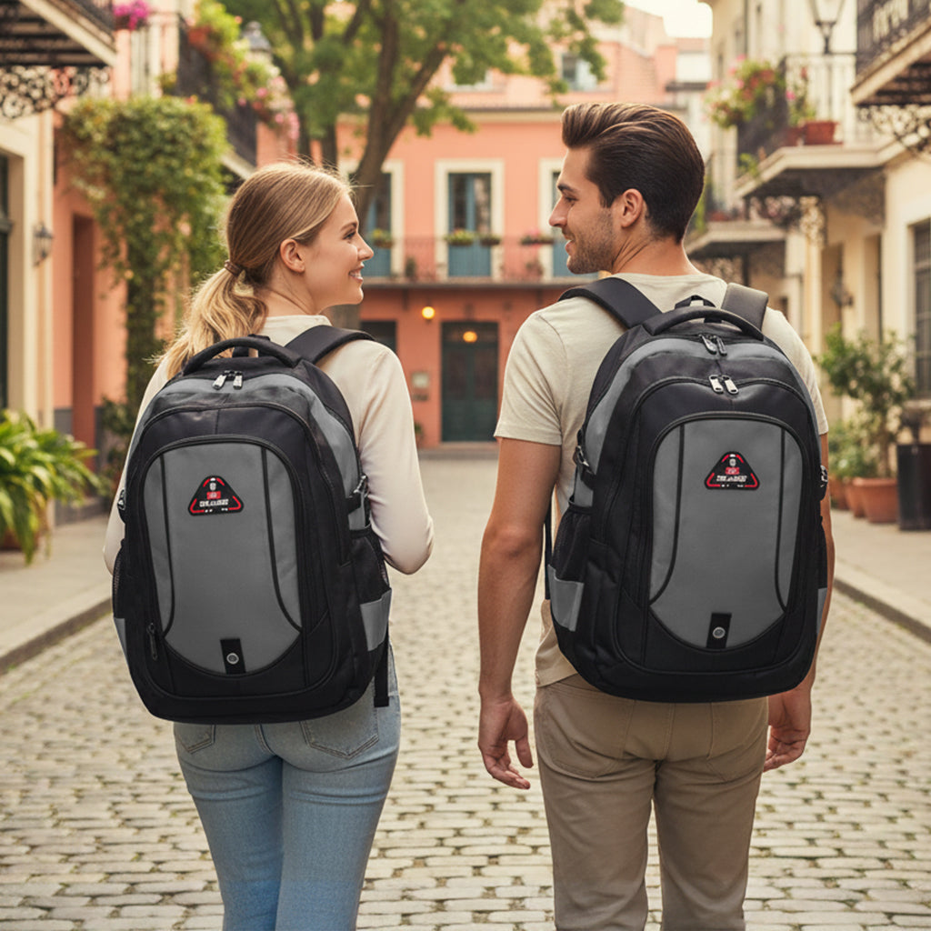 New York XPress 8160 Laptop Backpack for Men Women with 45 Liters Large Capacity,15.6 inch Laptop Computer Bag Travel Backpack,Water Resistant