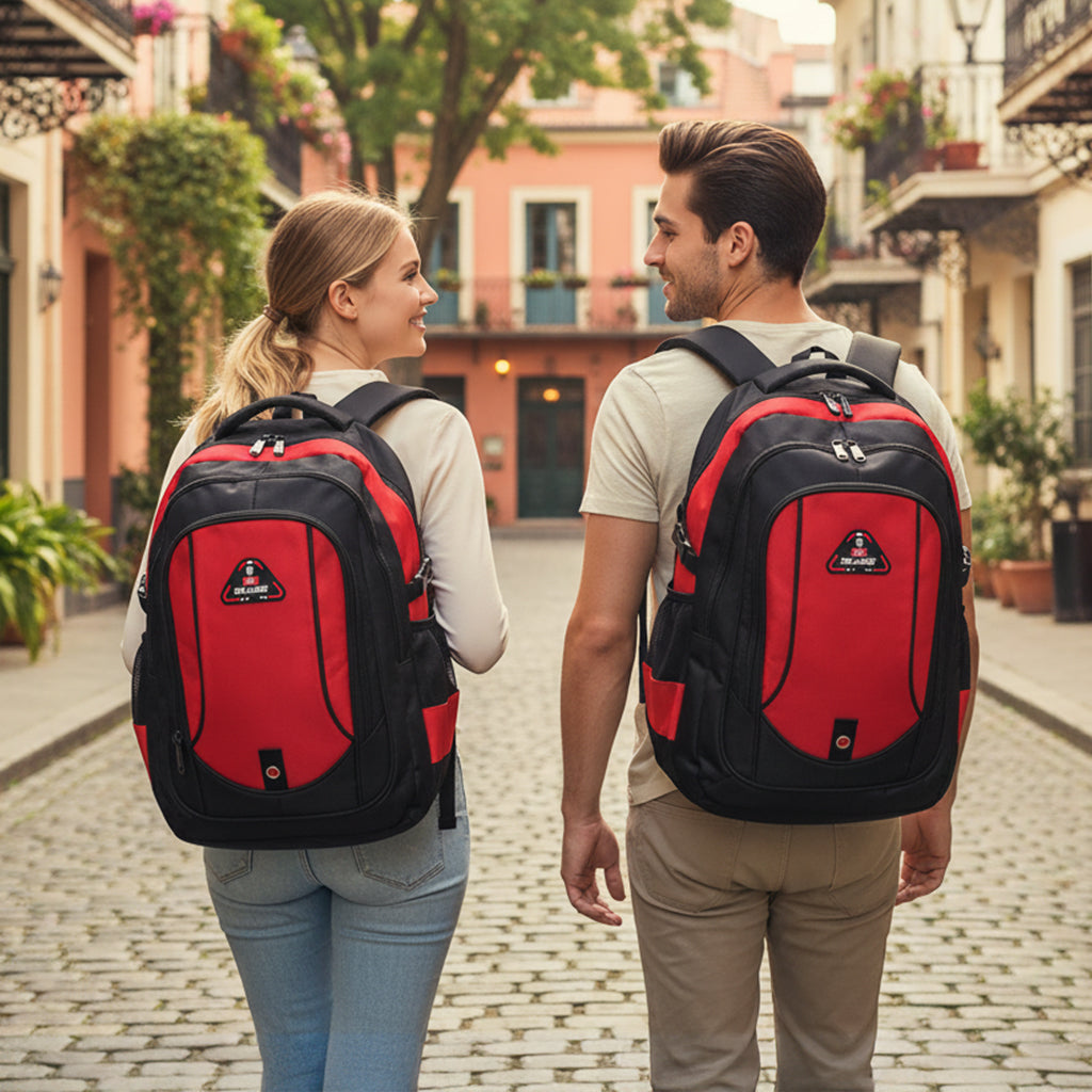 New York XPress 8160 Laptop Backpack for Men Women with 45 Liters Large Capacity,15.6 inch Laptop Computer Bag Travel Backpack,Water Resistant