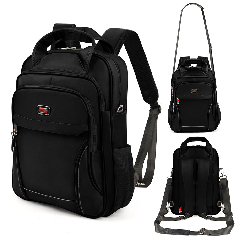 New York XPress 2113,3-in-1 Laptop Backpack for Men/Women,15.6''Laptop Bag/Convertible Backpack/Shoulder Bag,w/Shoulder Strap
