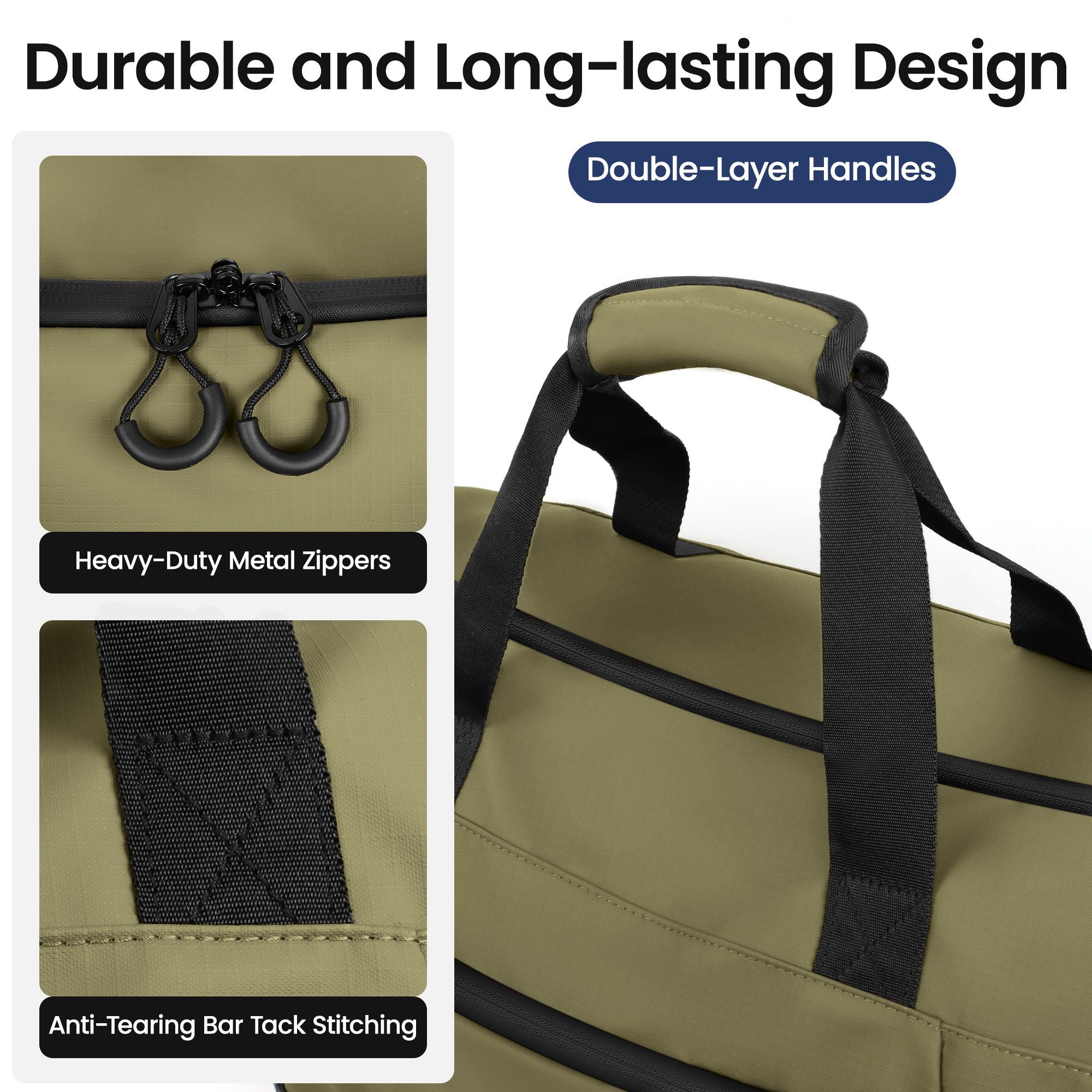 New York XPress GB-261, 2 in 1 Convertible Garment Bag for Travel,Carry on Garment Duffel Bag with Shoulder Strap,Hanging Suit Compartment,Duffle Bag