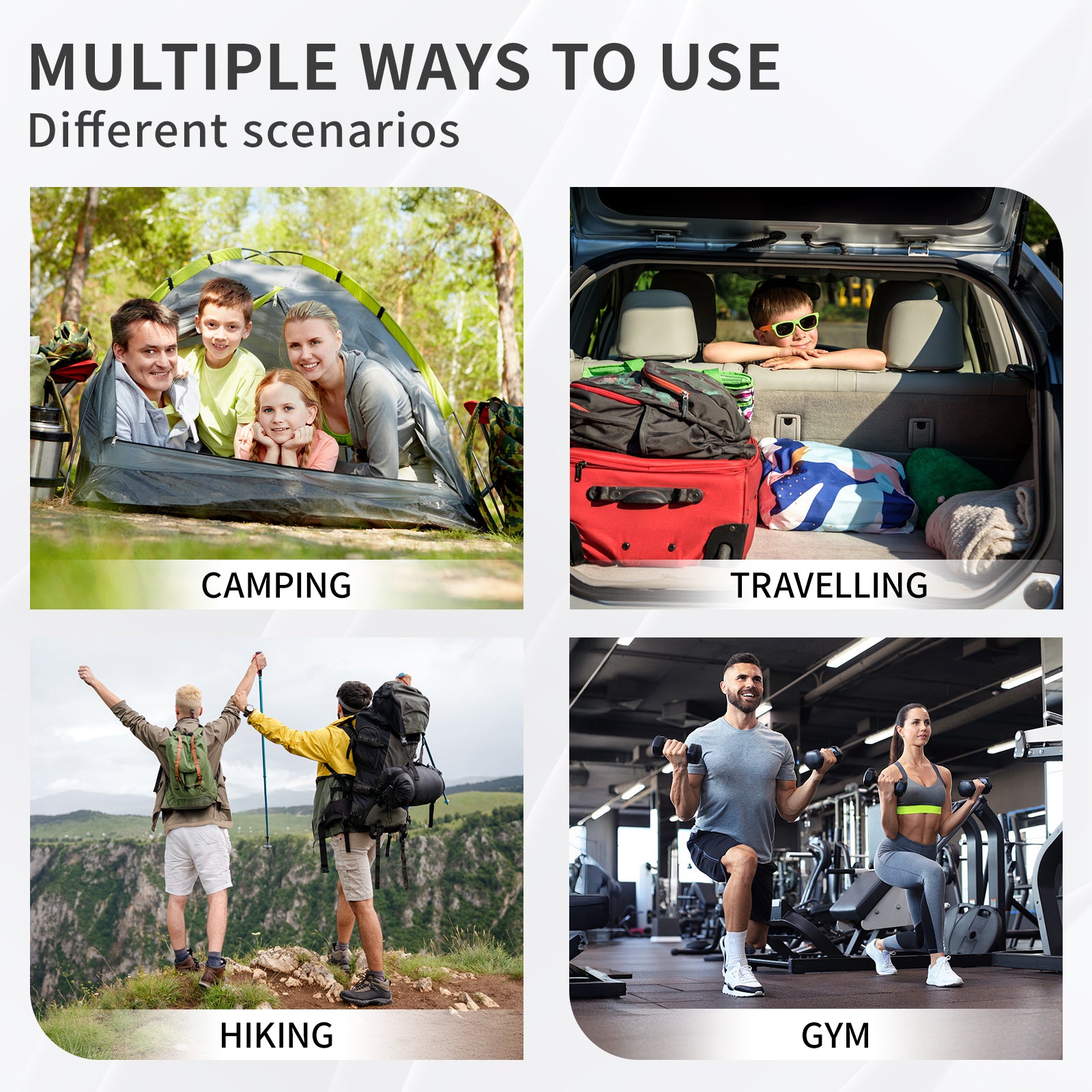 New York XPress LX-737-20''Backpack,2-in-1 Carry-on Backpack for Men Women 40L Sports Gym Bag with Backpack Straps,Water Resistant,for Travel/Gym