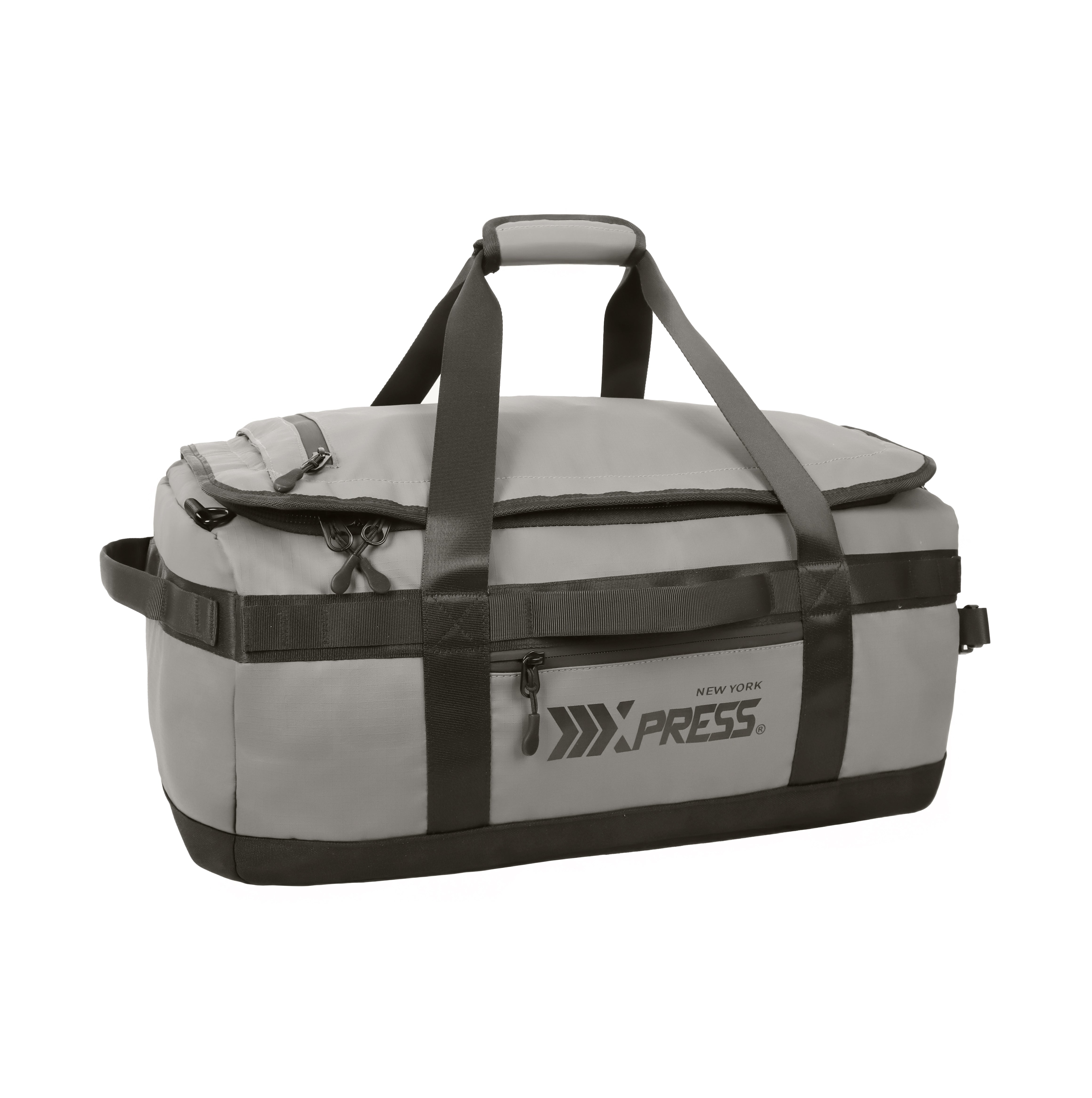 New York XPress LX-737-20''Backpack,2-in-1 Carry-on Backpack for Men Women 40L Sports Gym Bag with Backpack Straps,Water Resistant,for Travel/Gym