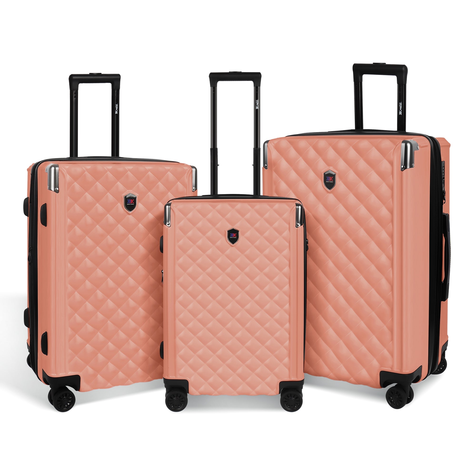 WD-576-Luggage Sets 3 Piece(20/24/28in) PC Hardshell Suitcases