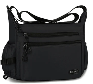 NEW YORK XPRESS Lightweight Crossbody Bag Water Resistant Multi Pocket Shoulder Handbag Casual Travel Purses and Handbags,Suitable for Men & Women