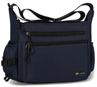 NEW YORK XPRESS Lightweight Crossbody Bag Water Resistant Multi Pocket Shoulder Handbag Casual Travel Purses and Handbags,Suitable for Men & Women