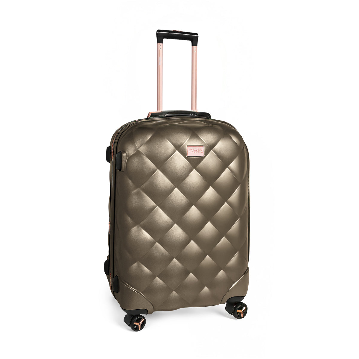New York XPress 20''+14''Carry On Luggage, 25in/29in,Hardshell Expandable Suitcase w/Spinner Wheels and TSA LOCK