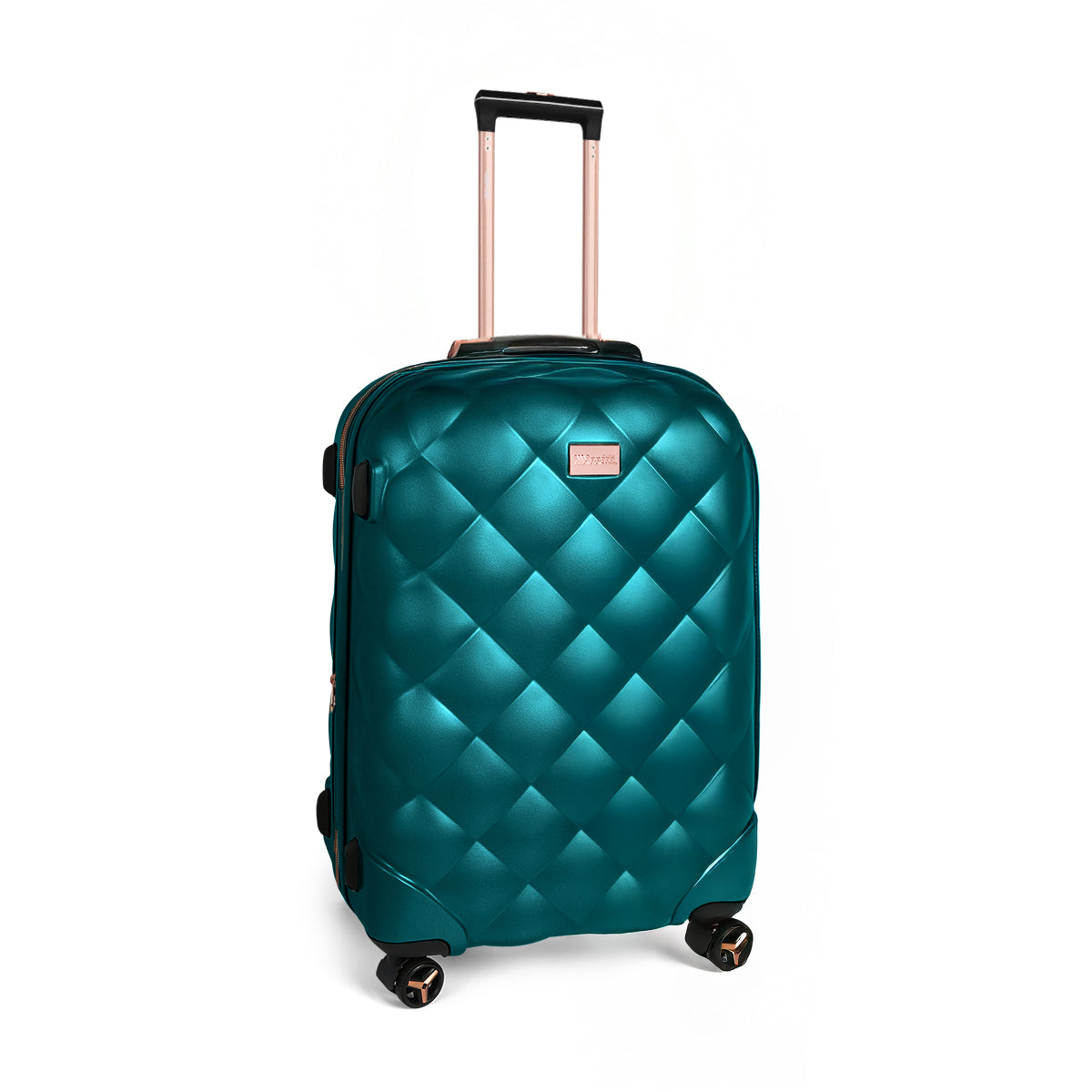 New York XPress 20''+14''Carry On Luggage, 25in/29in,Hardshell Expandable Suitcase w/Spinner Wheels and TSA LOCK