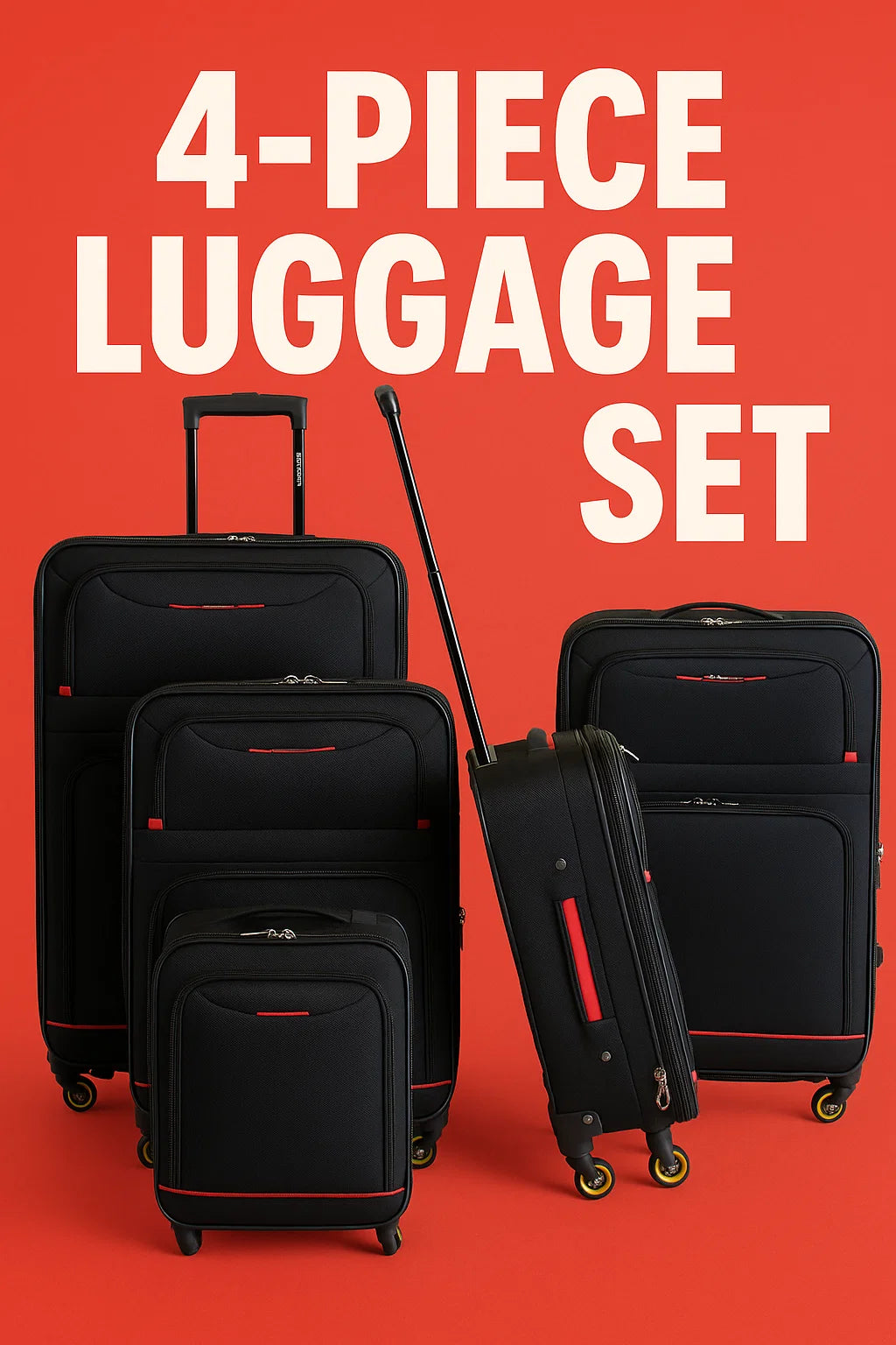 NEW YORK XPRESS WD-327 4 PIECE LUGGAGE (20"24"28"32)