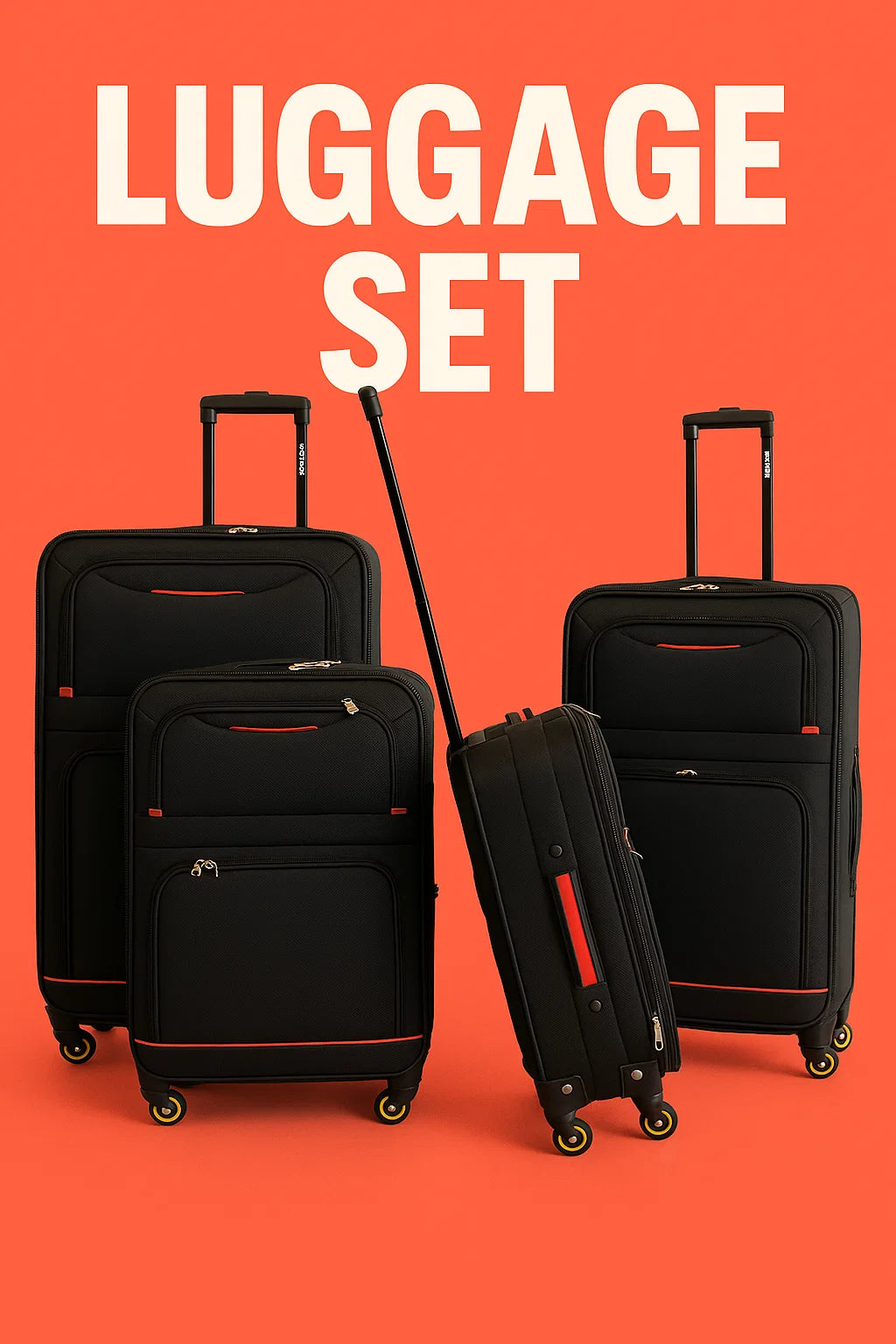 NEW YORK XPRESS WD-327 4 PIECE LUGGAGE (20"24"28"32)