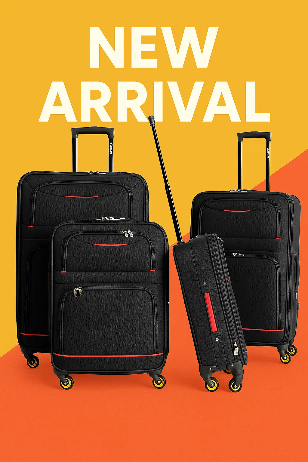 NEW YORK XPRESS WD-327 4 PIECE LUGGAGE (20"24"28"32)