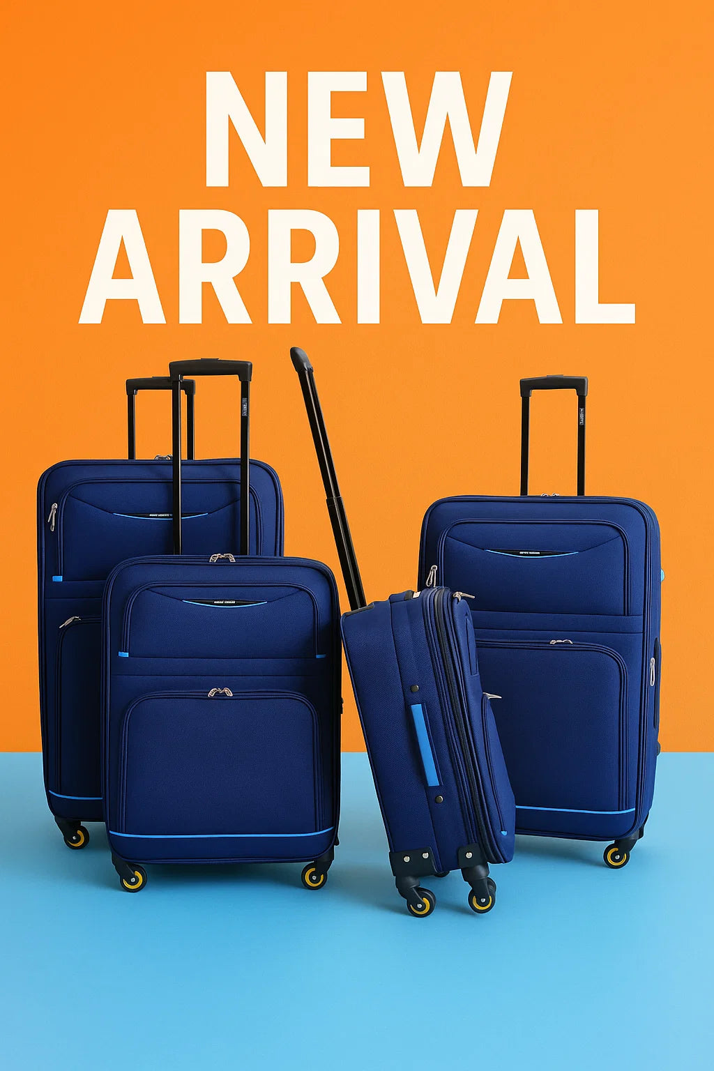 NEW YORK XPRESS WD-327 4 PIECE LUGGAGE (20"24"28"32)
