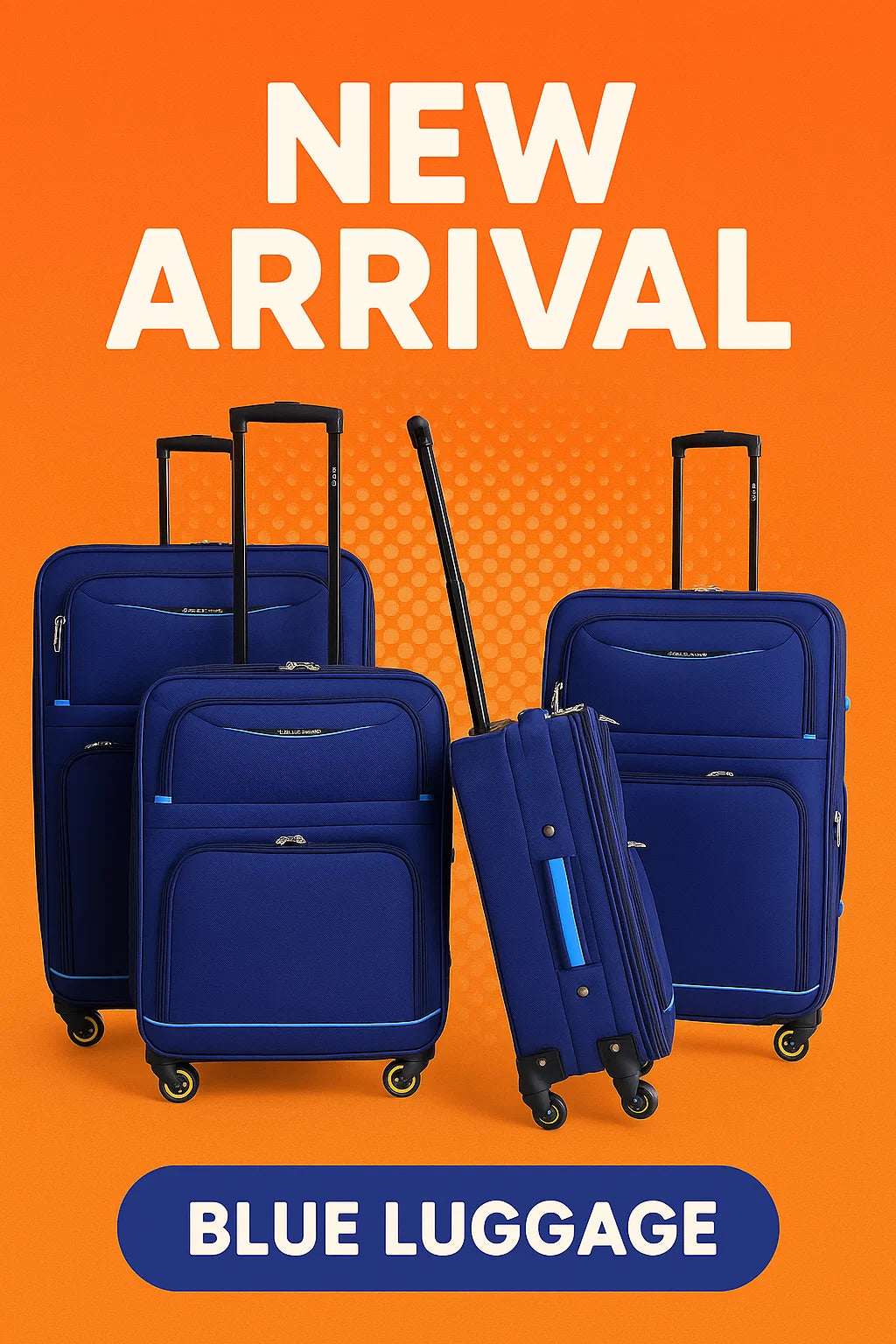 NEW YORK XPRESS WD-327 4 PIECE LUGGAGE (20"24"28"32)