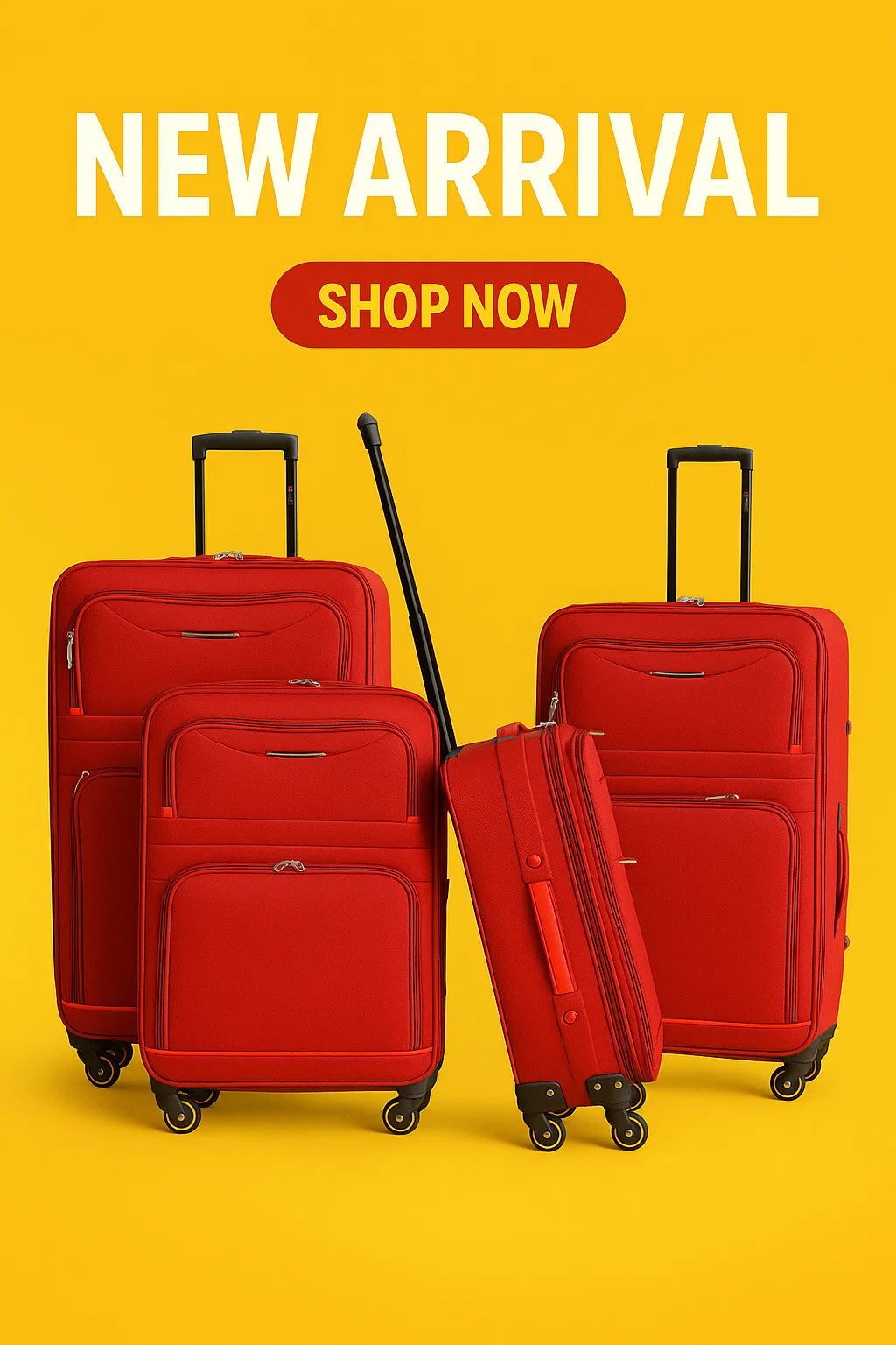 NEW YORK XPRESS WD-327 4 PIECE LUGGAGE (20"24"28"32)