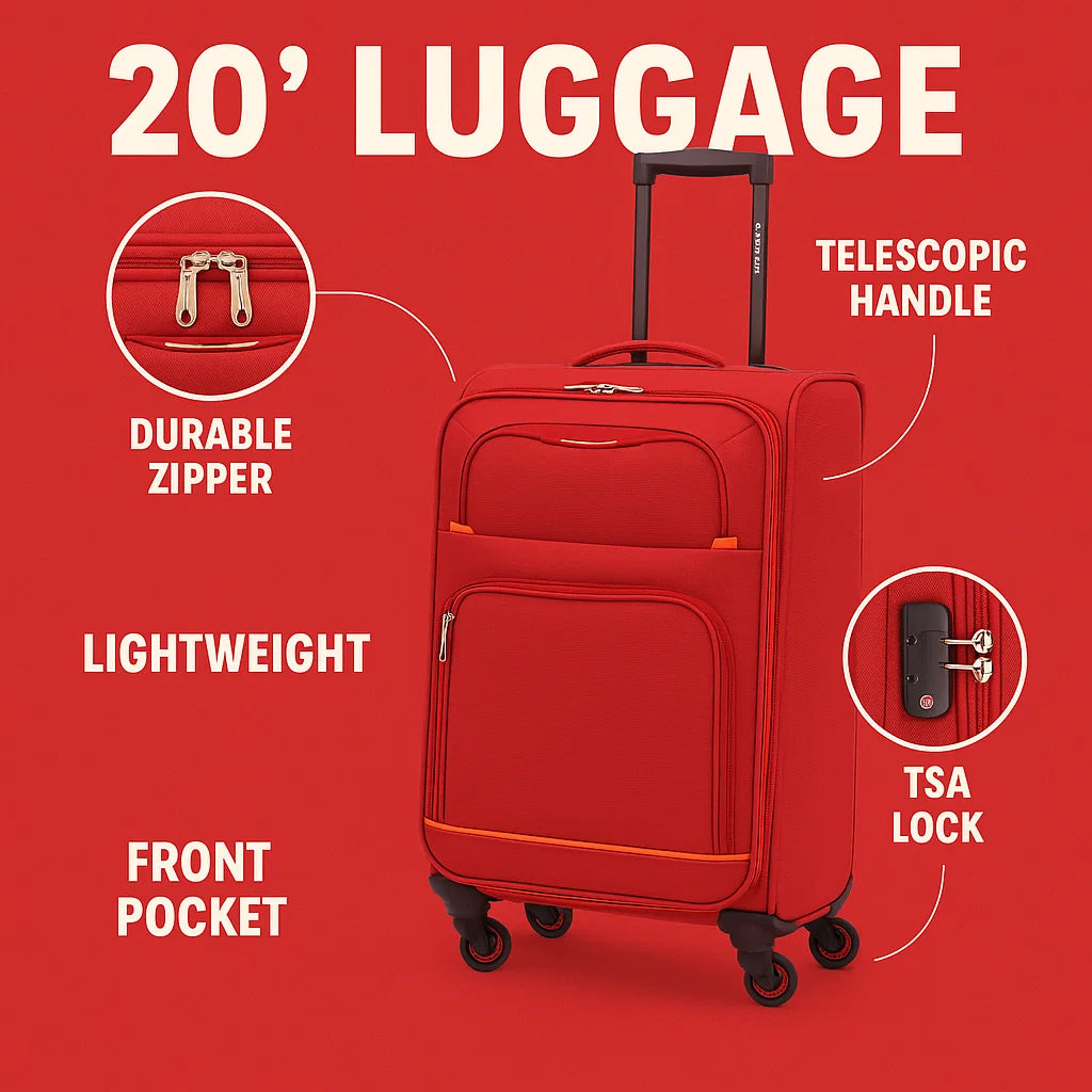 NEW YORK XPRESS WD-327 4 PIECE LUGGAGE (20"24"28"32)