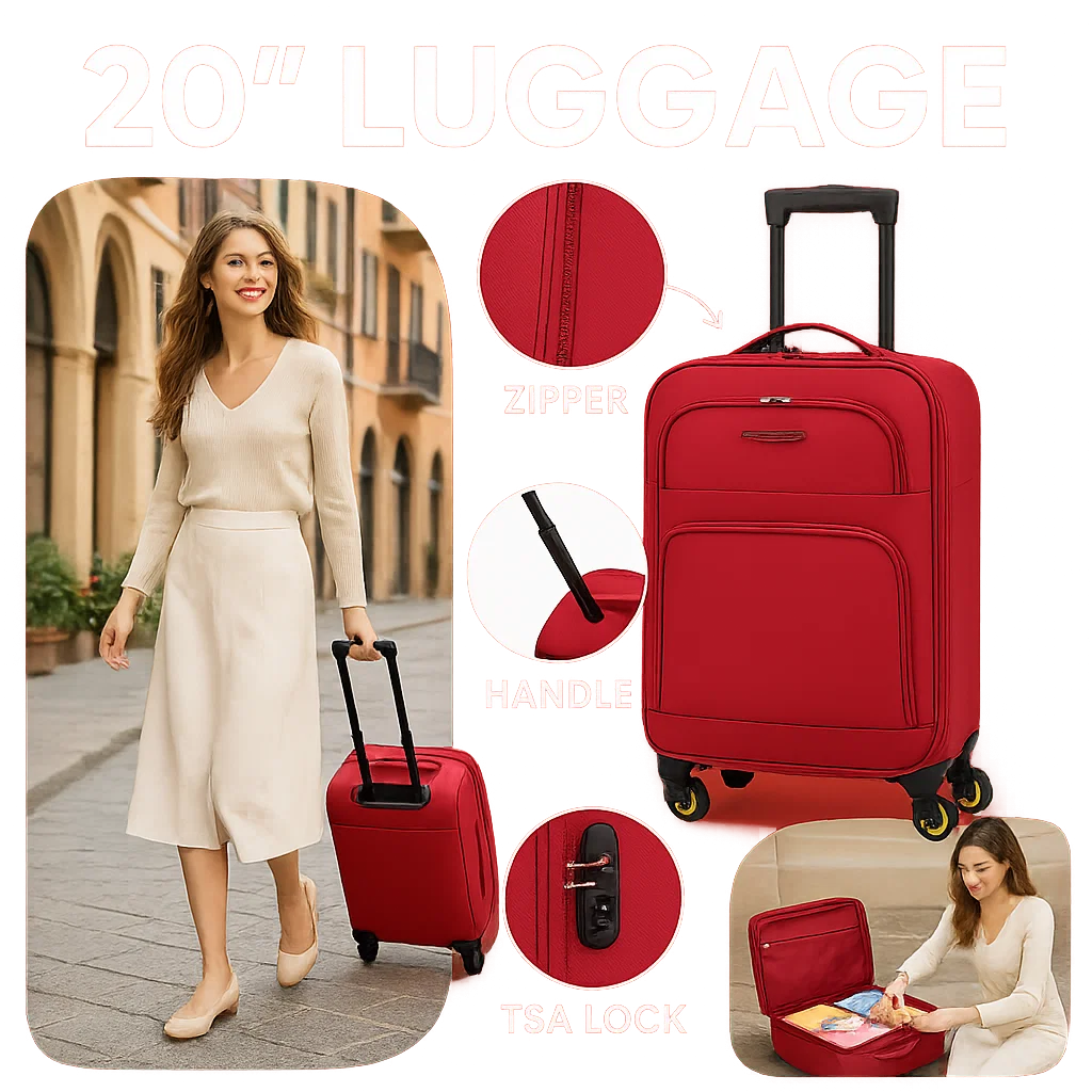 NEW YORK XPRESS WD-327 4 PIECE LUGGAGE (20"24"28"32)