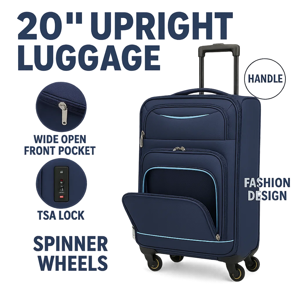 NEW YORK XPRESS WD-327 4 PIECE LUGGAGE (20"24"28"32)
