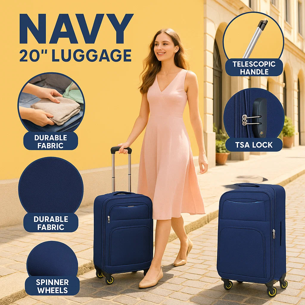NEW YORK XPRESS WD-327 4 PIECE LUGGAGE (20"24"28"32)