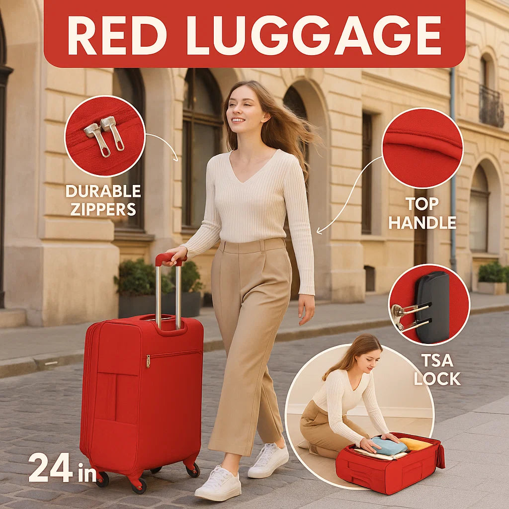 NEW YORK XPRESS WD-327 4 PIECE LUGGAGE (20"24"28"32)