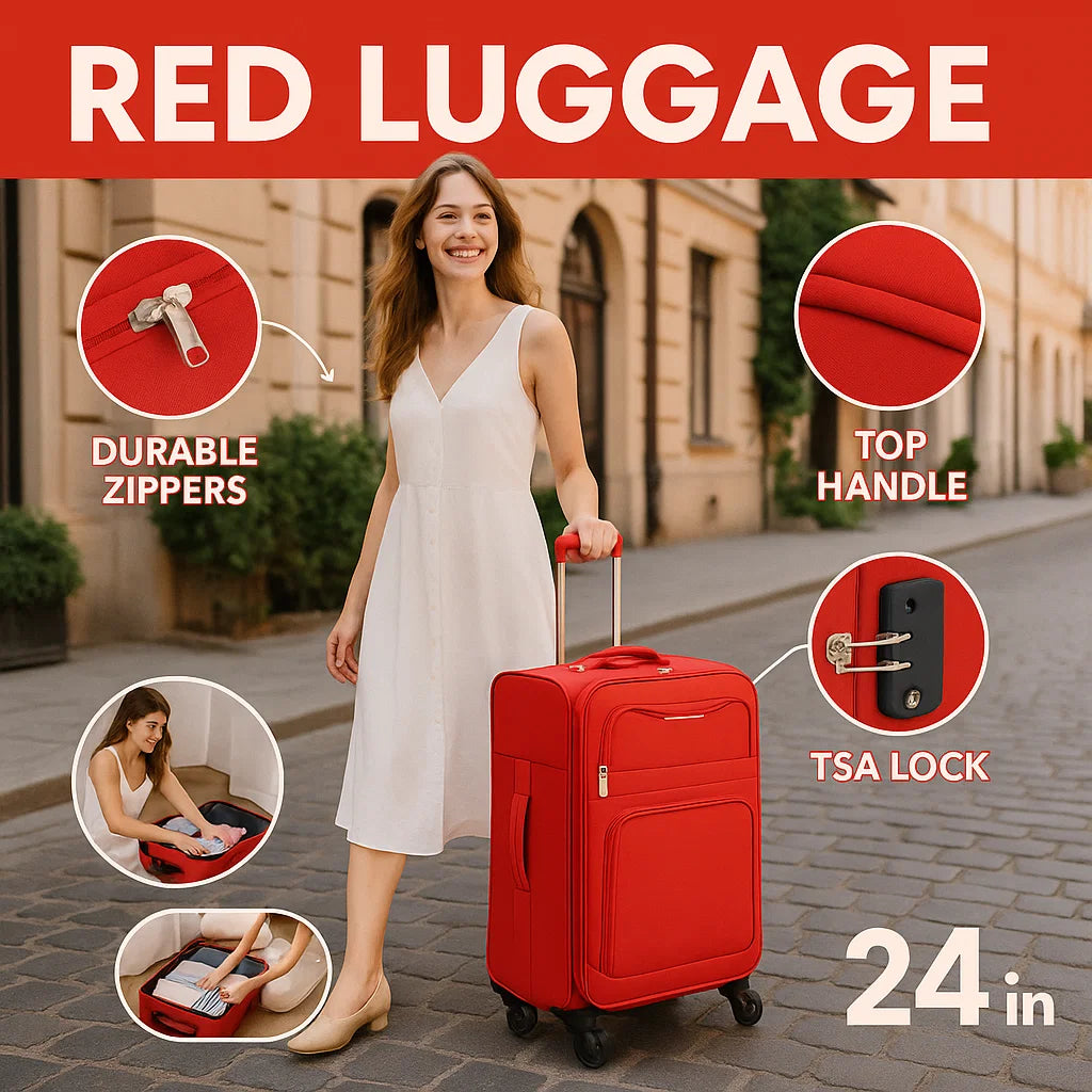 NEW YORK XPRESS WD-327 4 PIECE LUGGAGE (20"24"28"32)
