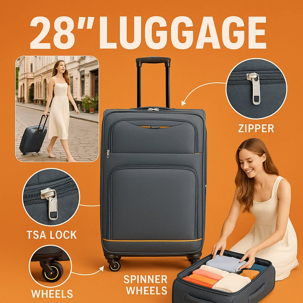 NEW YORK XPRESS WD-327 4 PIECE LUGGAGE (20"24"28"32)